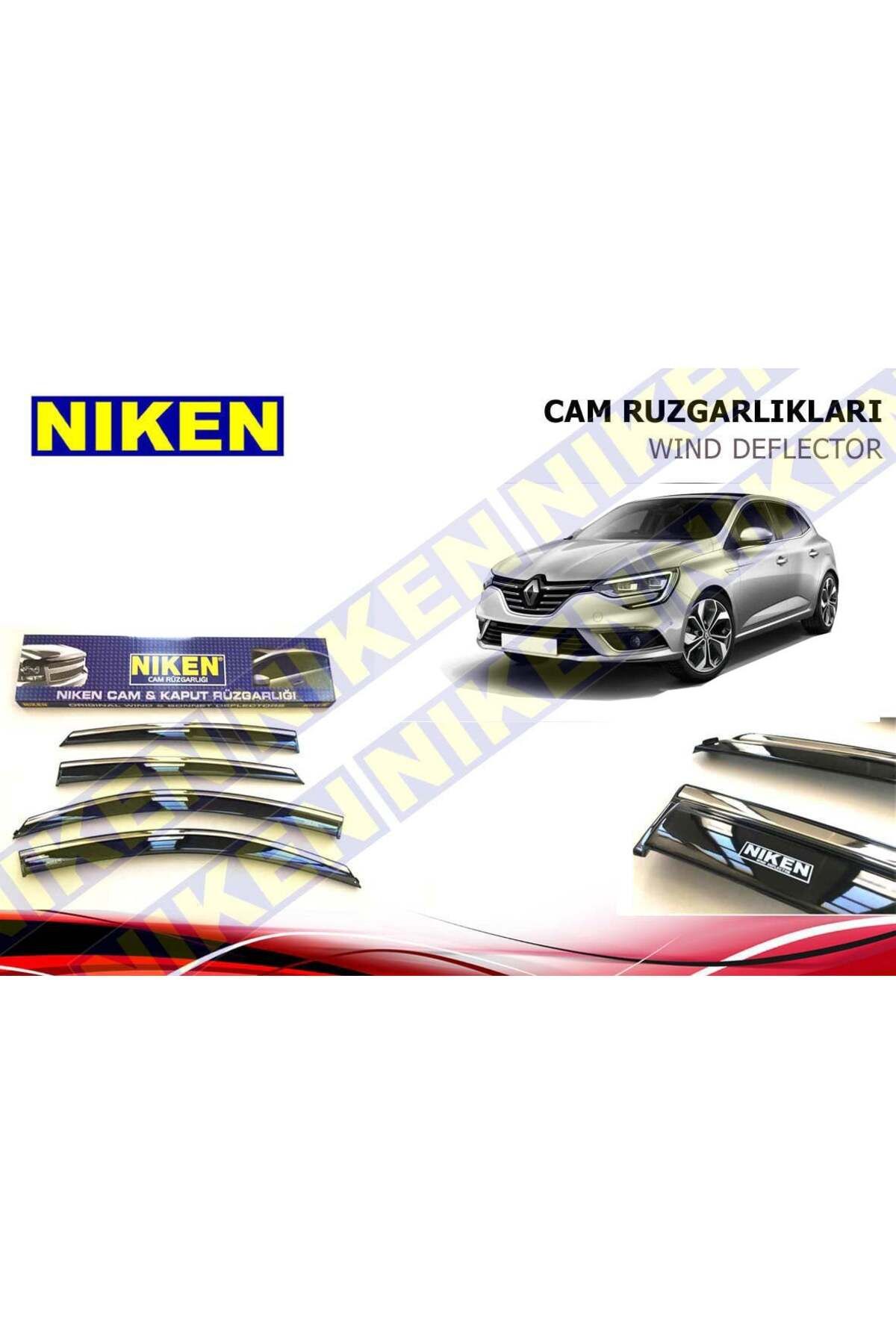 Niken Renault Megane 4 Hb Kromlu Cam Rüzgarlığı