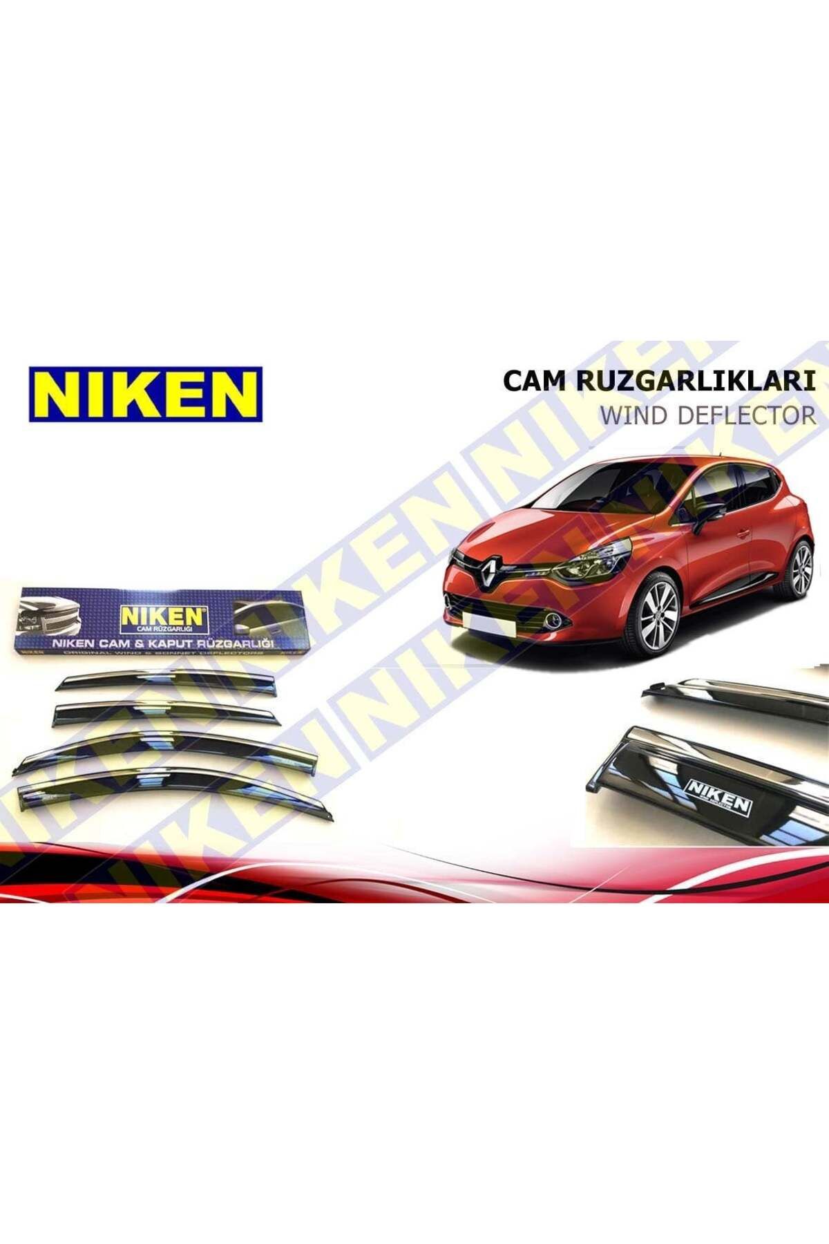 Niken Renault Clio 4 Kromlu Cam Rüzgarlığı