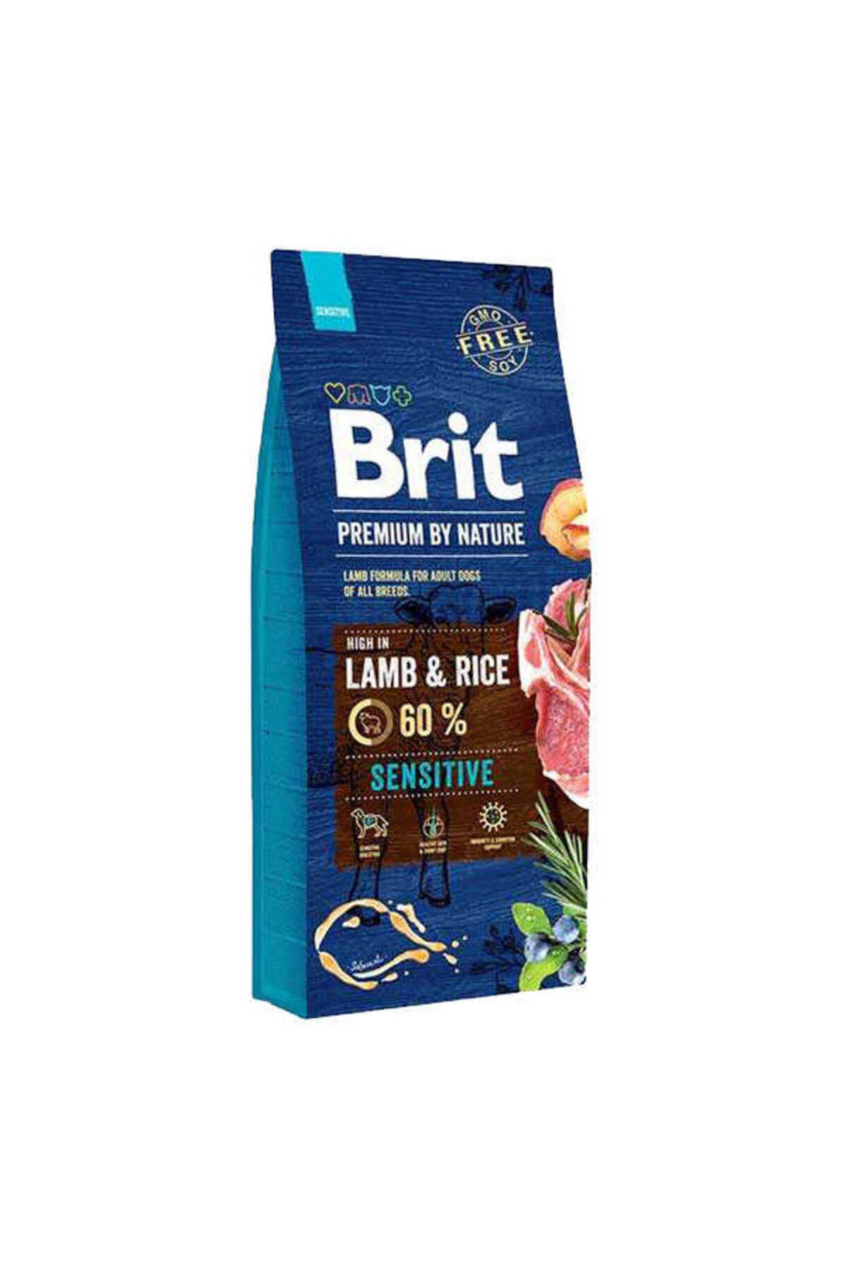 Brit Care Premium By Nature Kuzulu Ve Pirinçli Hassas Yetişkin Köpek Kuru Maması 15 Kg