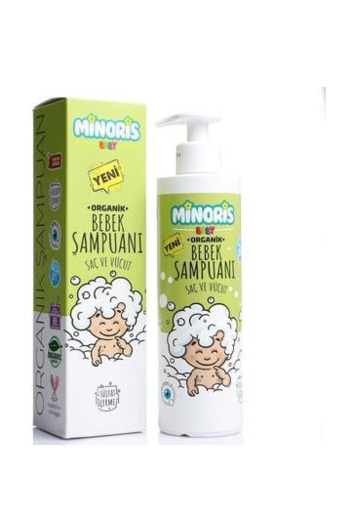 Minoris Baby Organik Saç Ve Vücut Şampuanı 400 ml