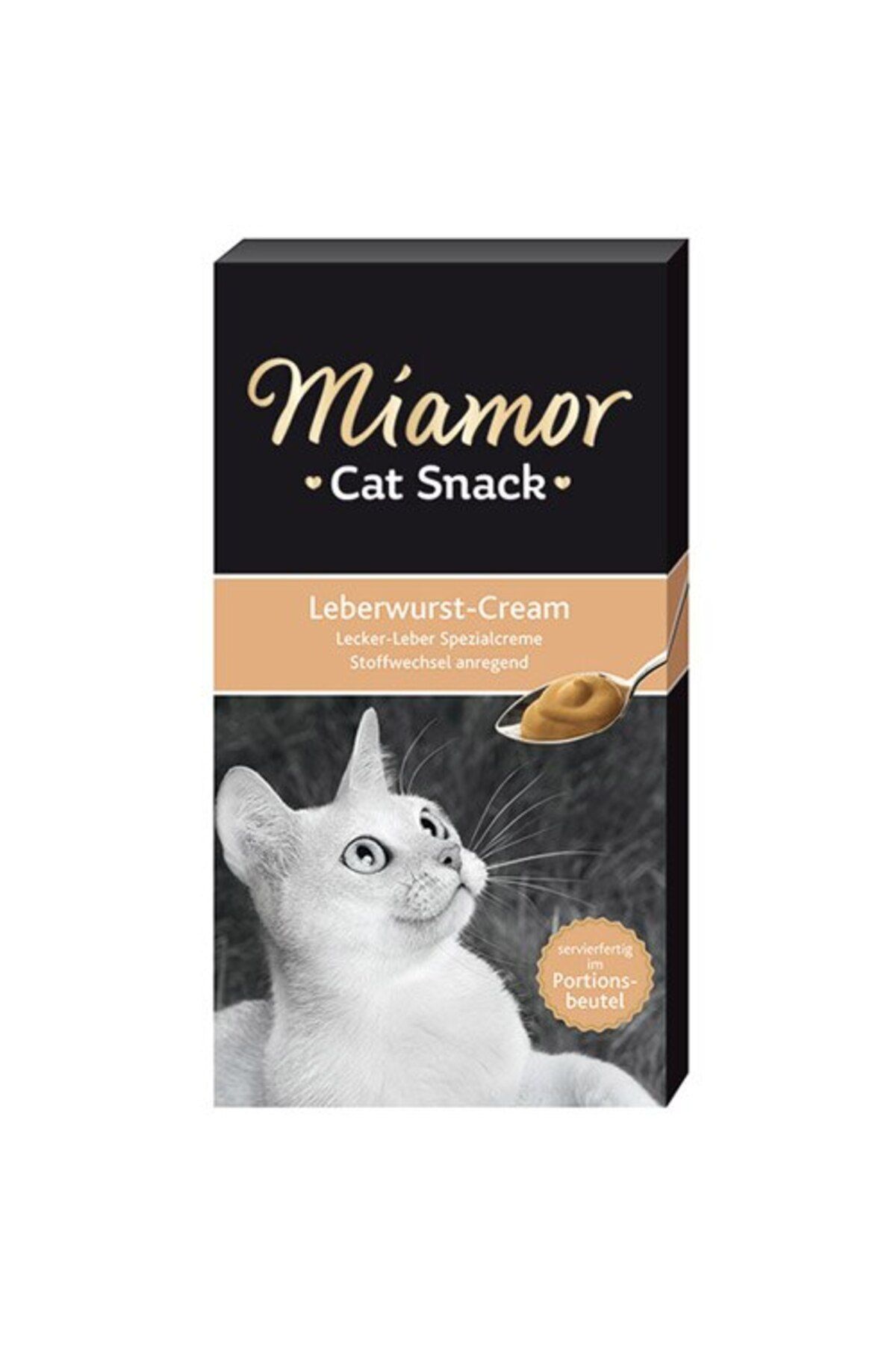 Miamor Cream Ciğerli Kedi Ödül Maması 6x15 gr