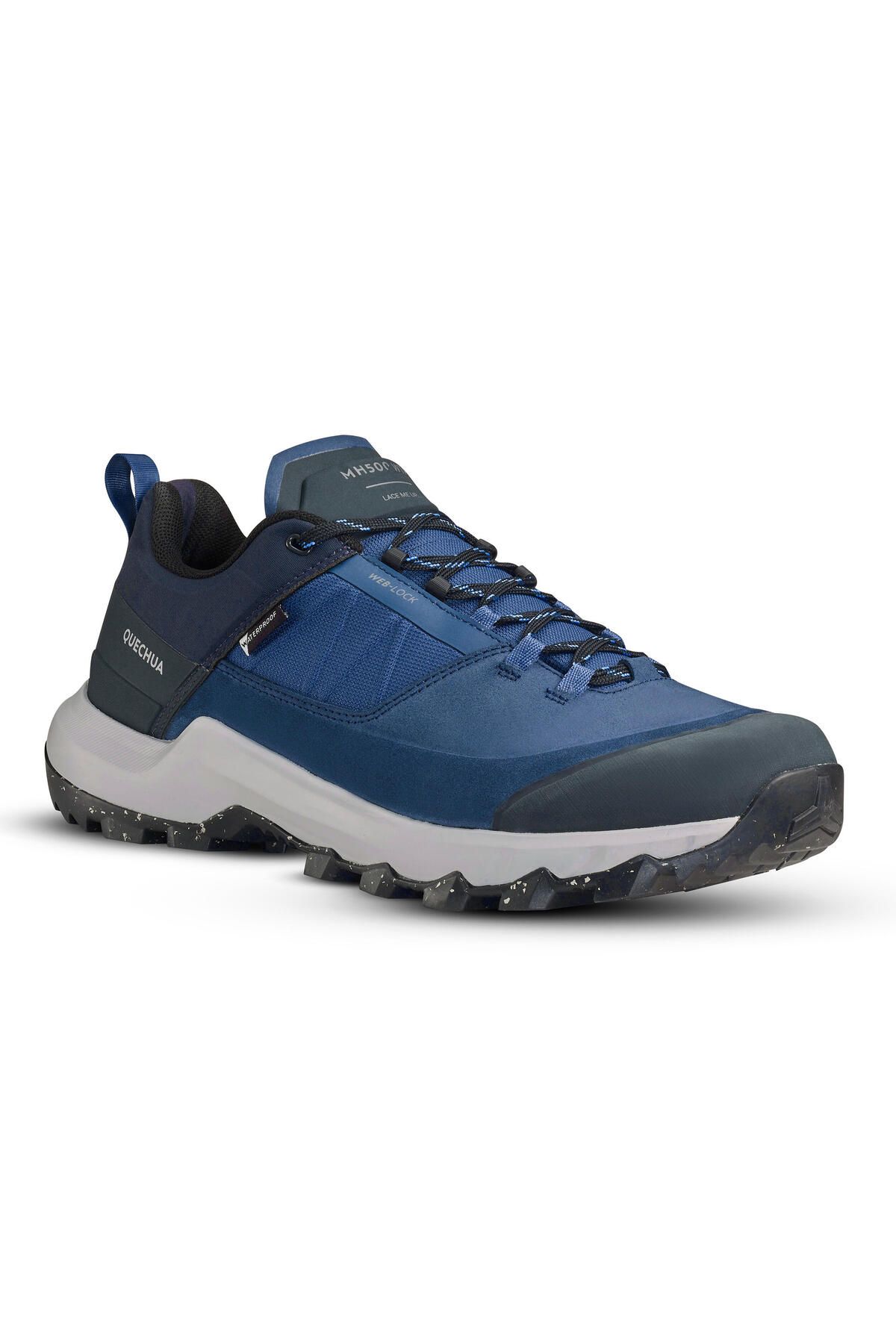 Decathlon Erkek Doğa Yürüyüşü Ayakkabısı - Mavi - Mh500