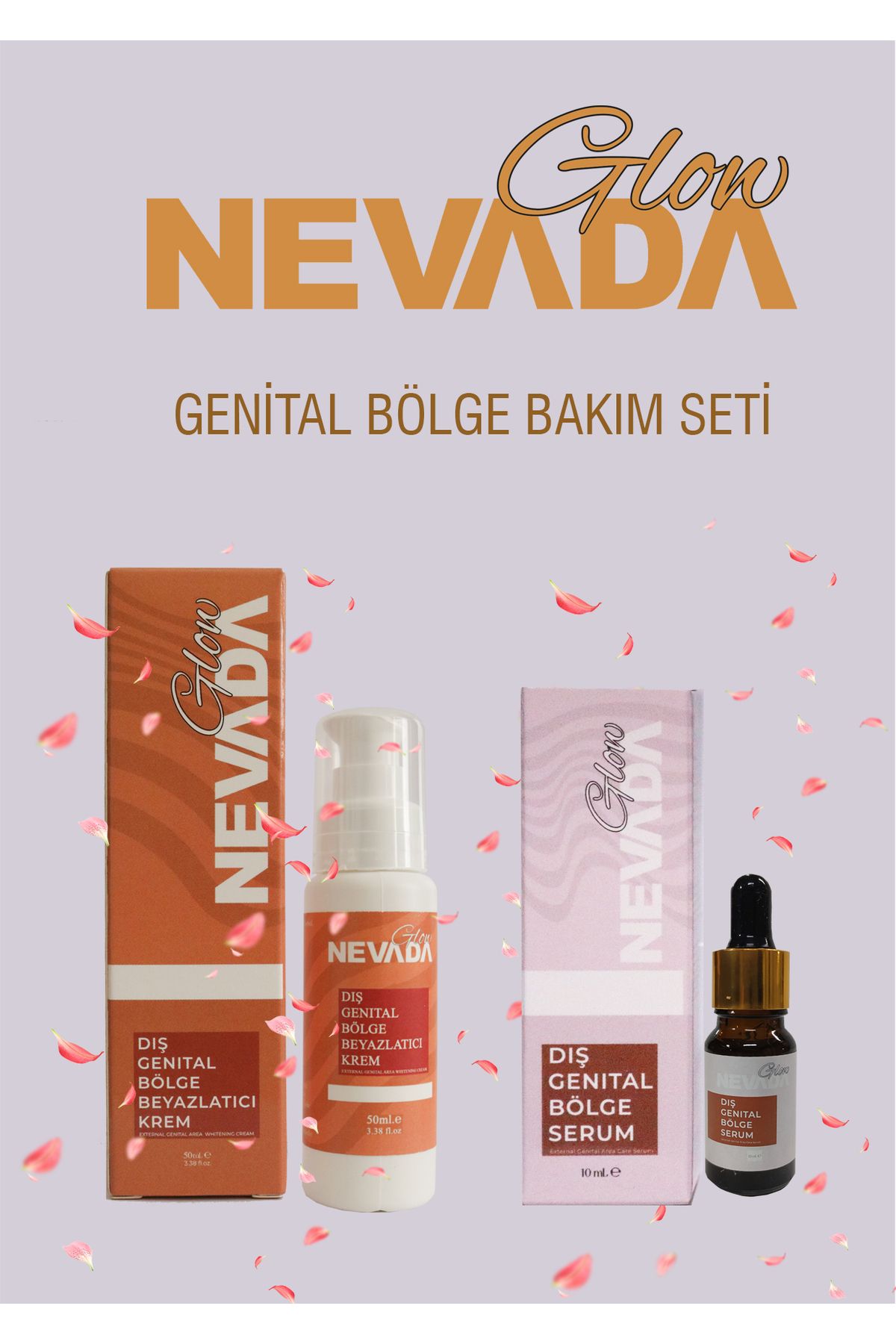 Glow Nevada Genital Bölge Bakım Seti