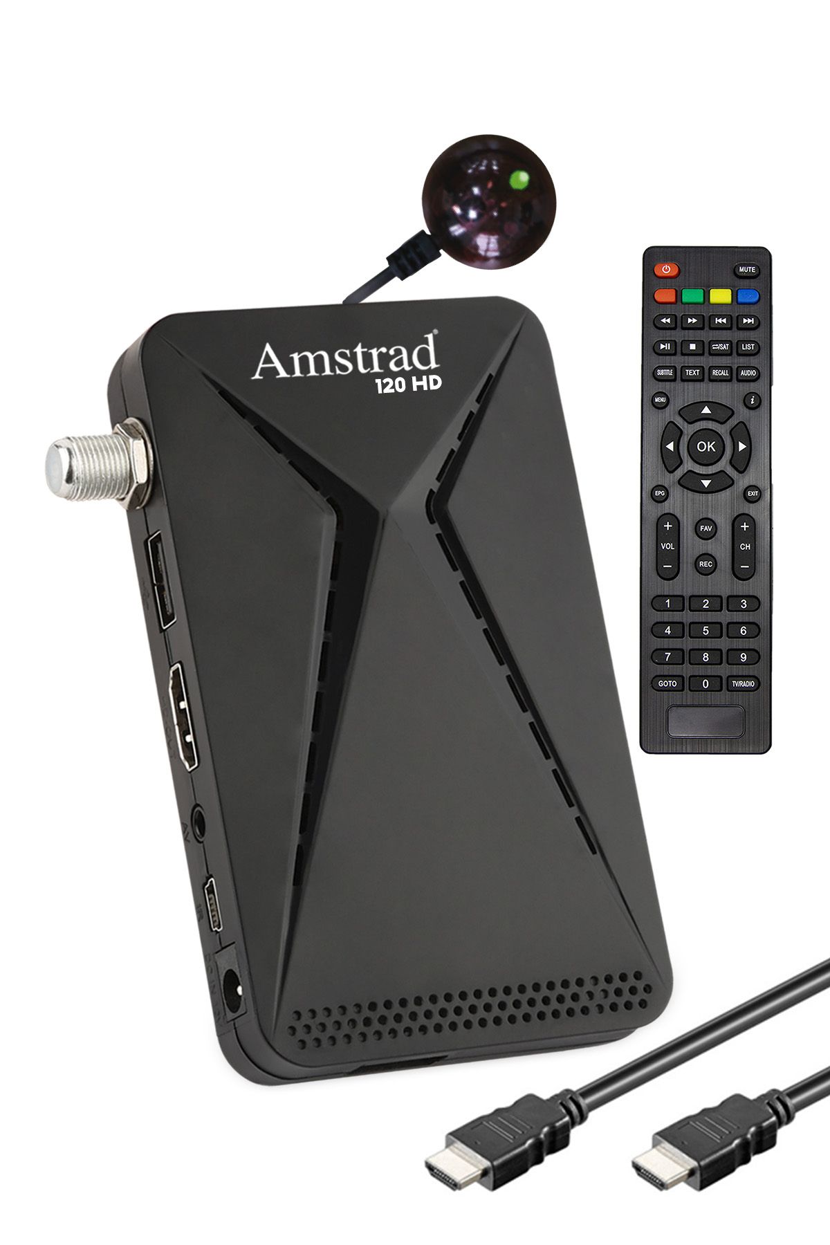 Amstrad 120 Hd - Mini Hd Uydu Alıcısı - ( Kanallar Yüklü - Tkgs - Usb - Hdmi )