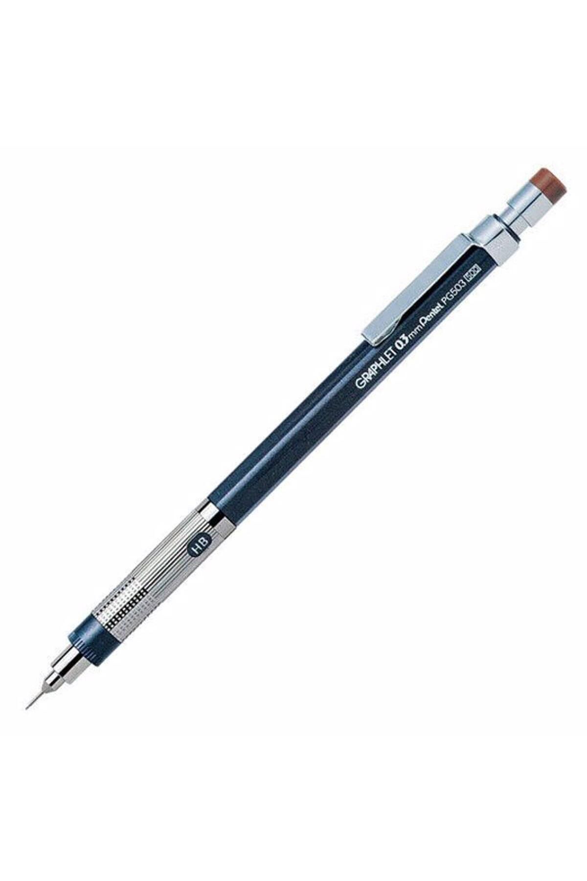 Pentel VERSATIL PENTEL GRAPHLET 03 1 LI SIYAH (PG503-ED)