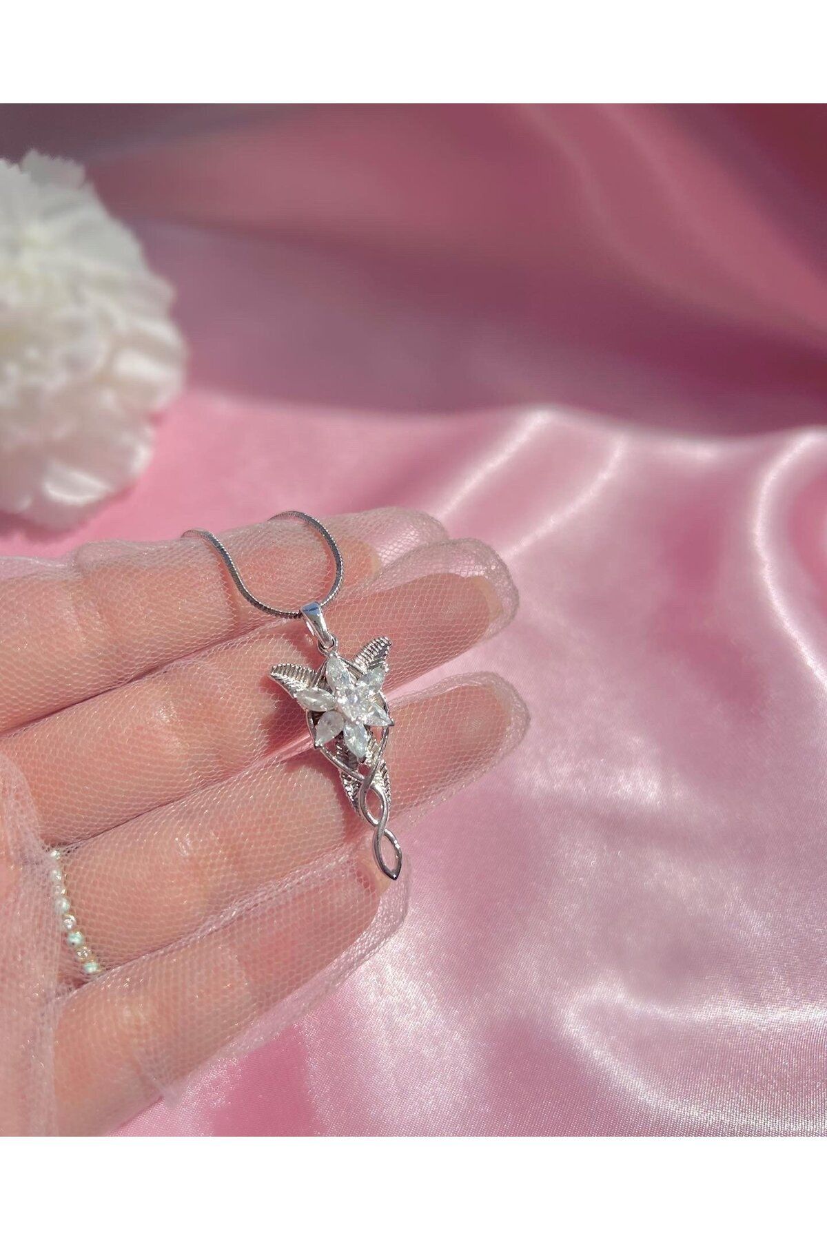 AŞIK ACCESSORIES Arwen Çelik Kolye