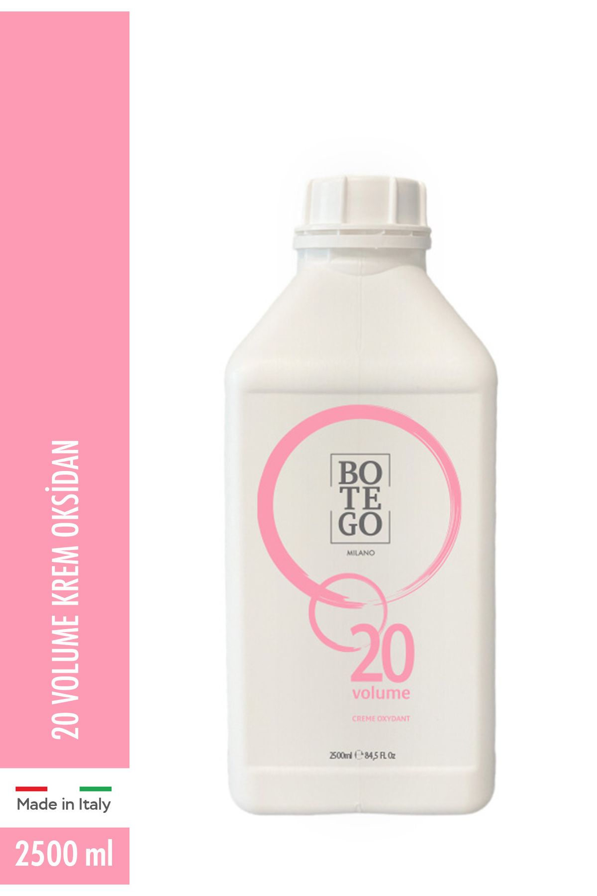 botegohair Botego Milano Krem Oksidan 6% 20 Volume 2500 ml