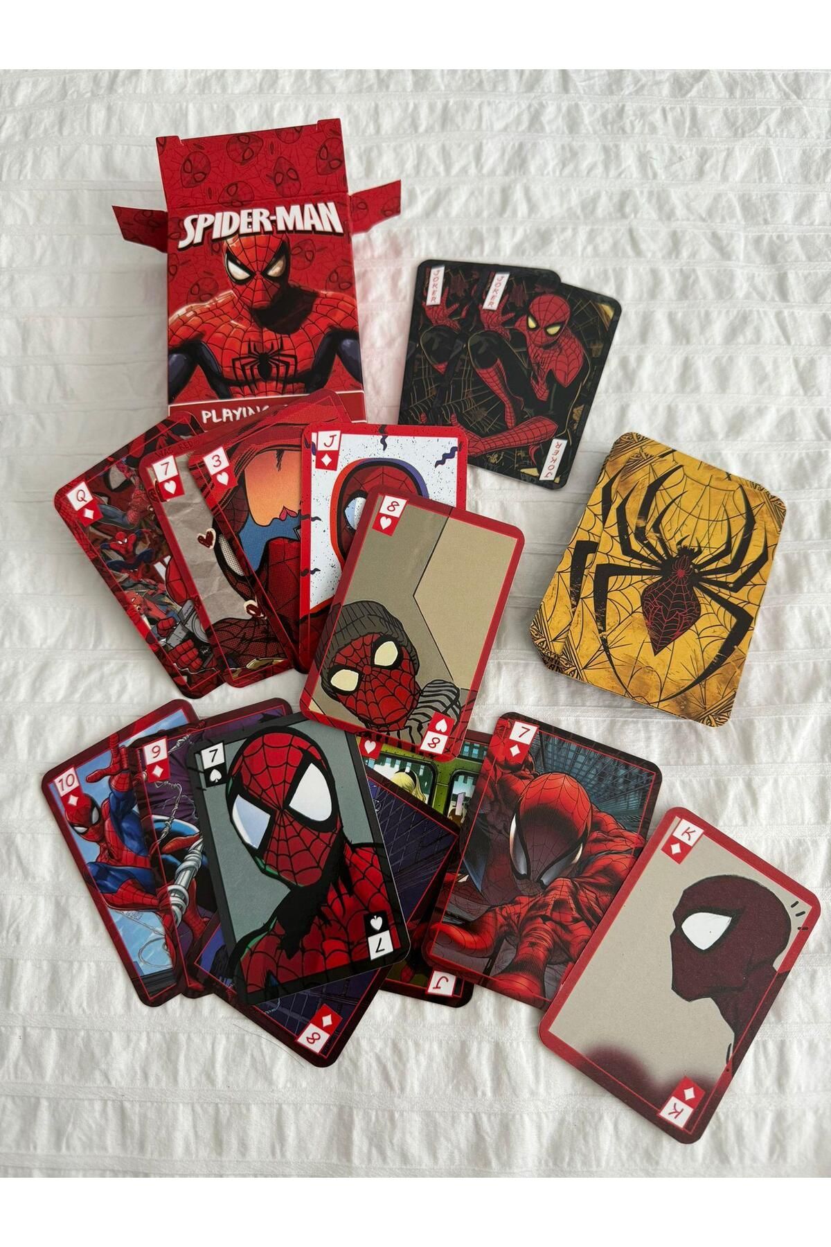 Planet Butik Spiderman İskambil Poker Kartı