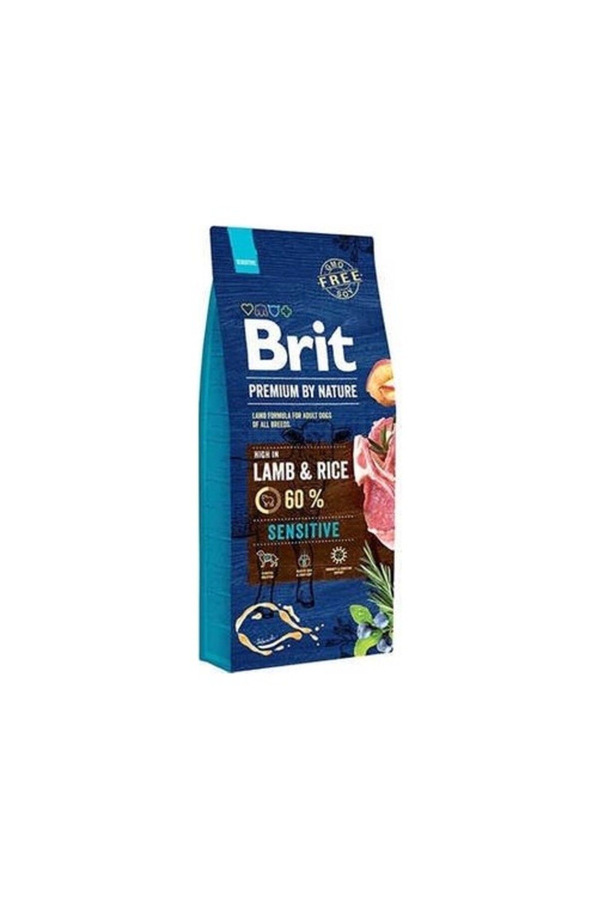 Brit Care Premium By Nature Kuzulu Ve Pirinçli Hassas Yetişkin Köpek Kuru Maması 8 Kg