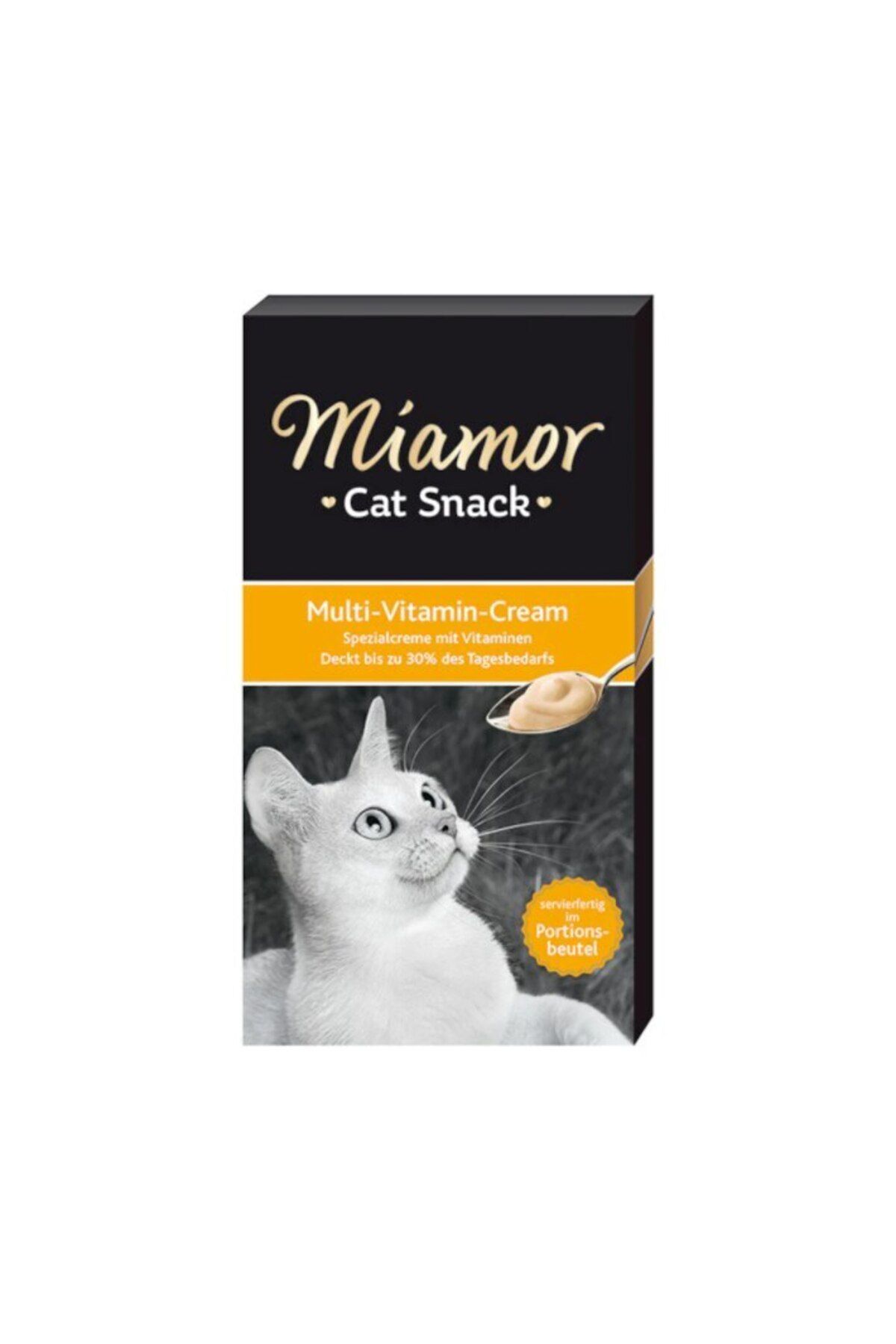 Miamor Cream Multi Vitamin Kedi Ödül Maması 6x15 gr