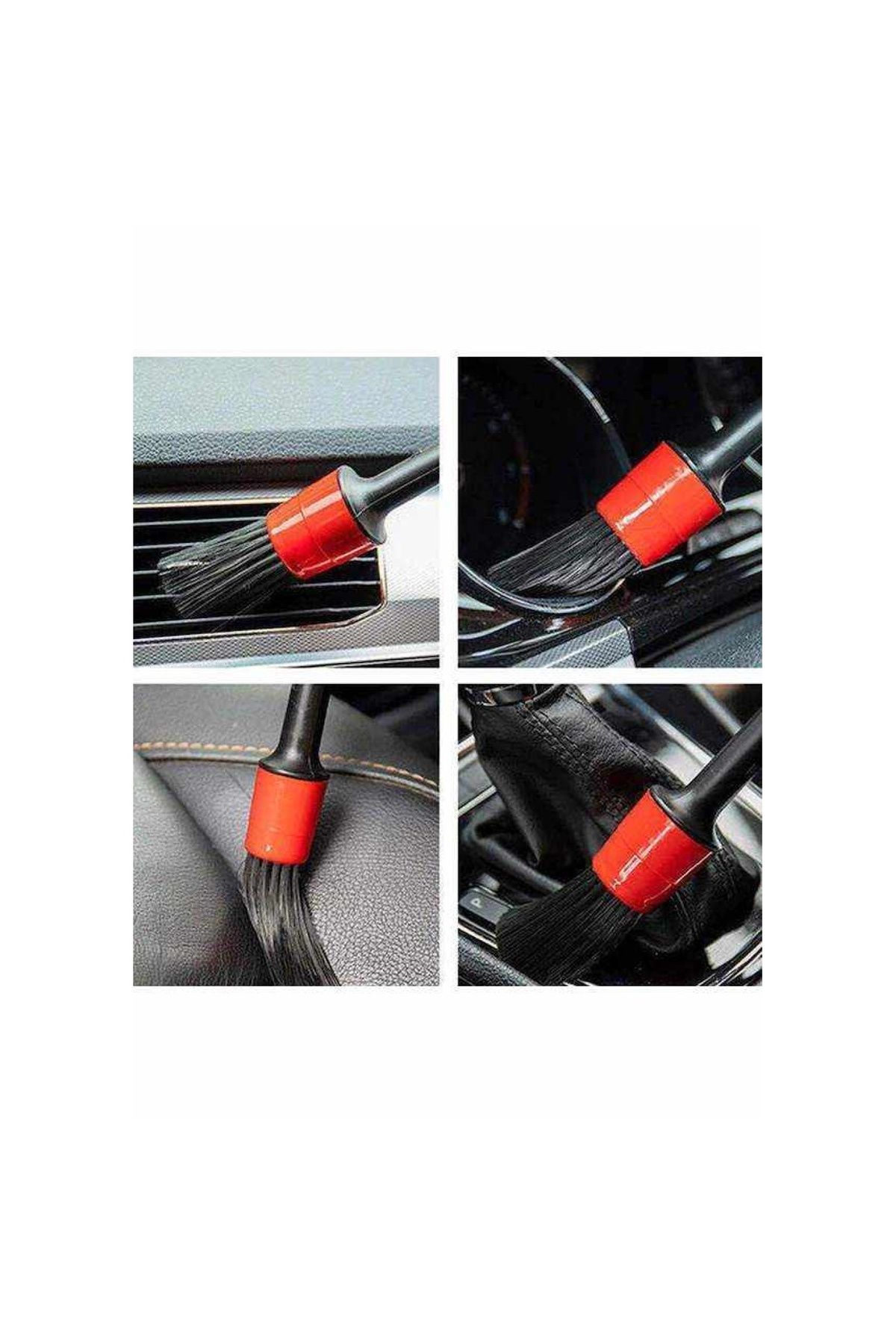 Genel Markalar 5 Parça Araç Detaylı Temizlik Fırçası Iç Dış Motor Temizlik Fırça Seti