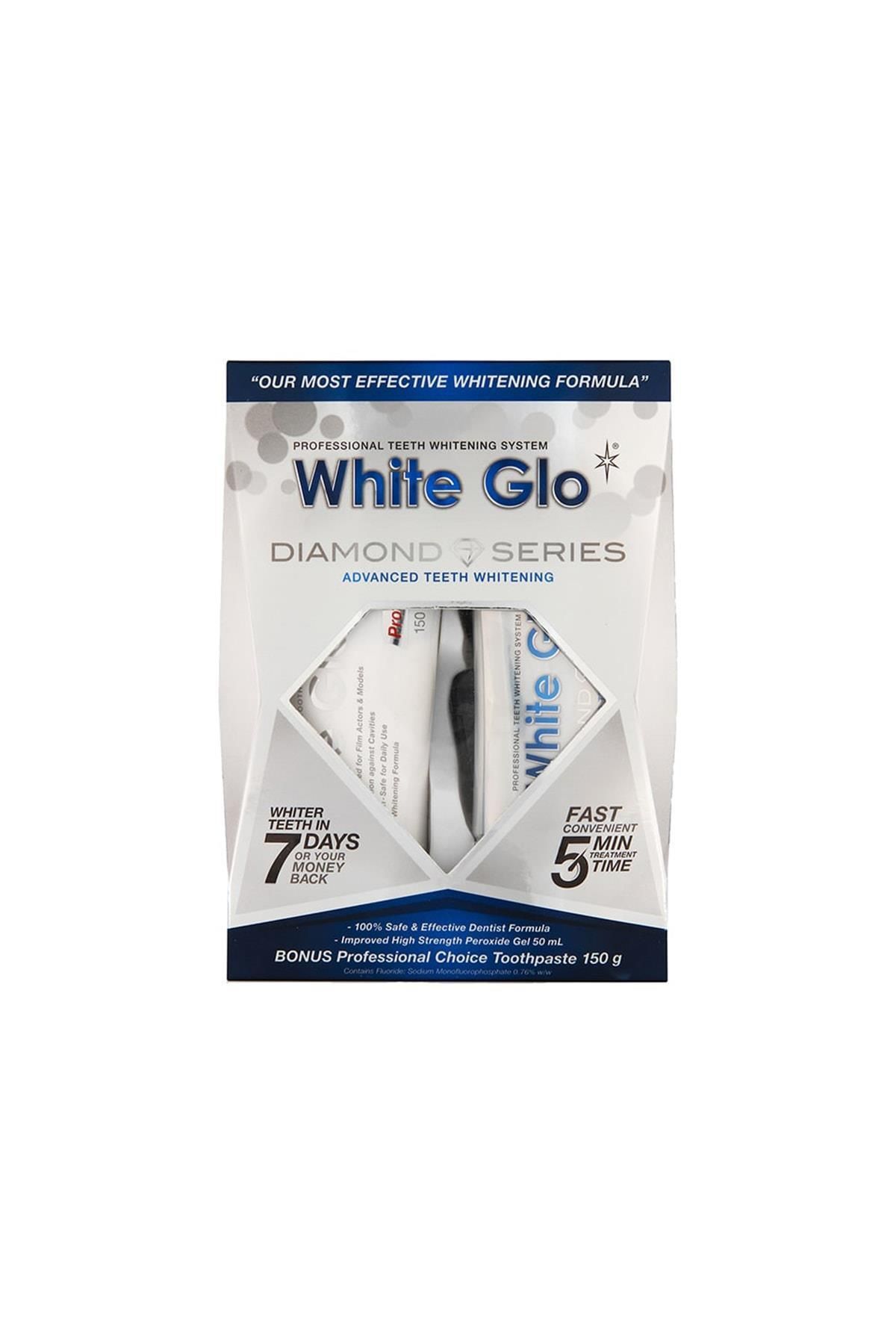 White Glo Profesyonel Diş Beyazlatıcı Ve Bakım Seti