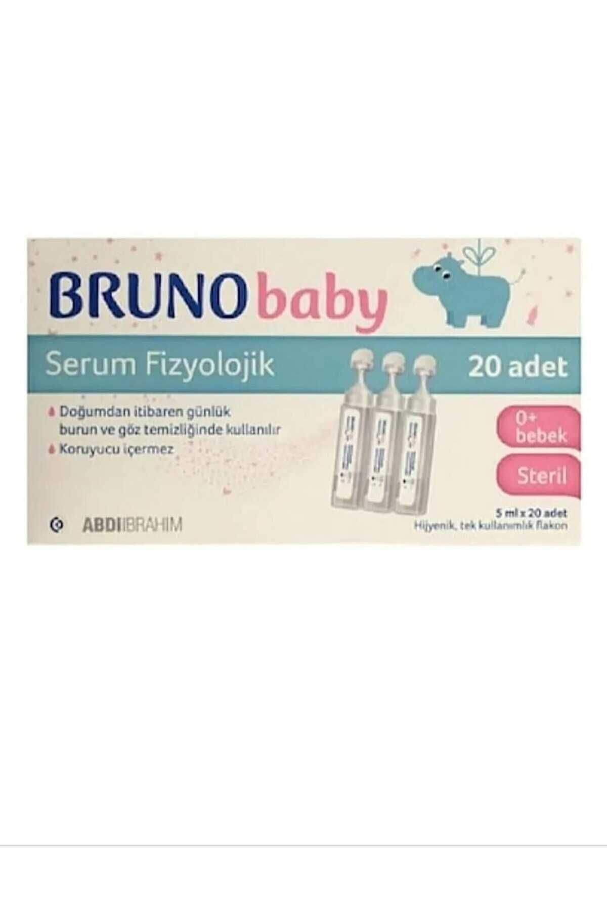Bruno Baby Serum Fizyolojik Damla 5 ml X 20 Flakon ( 2 KUTU )