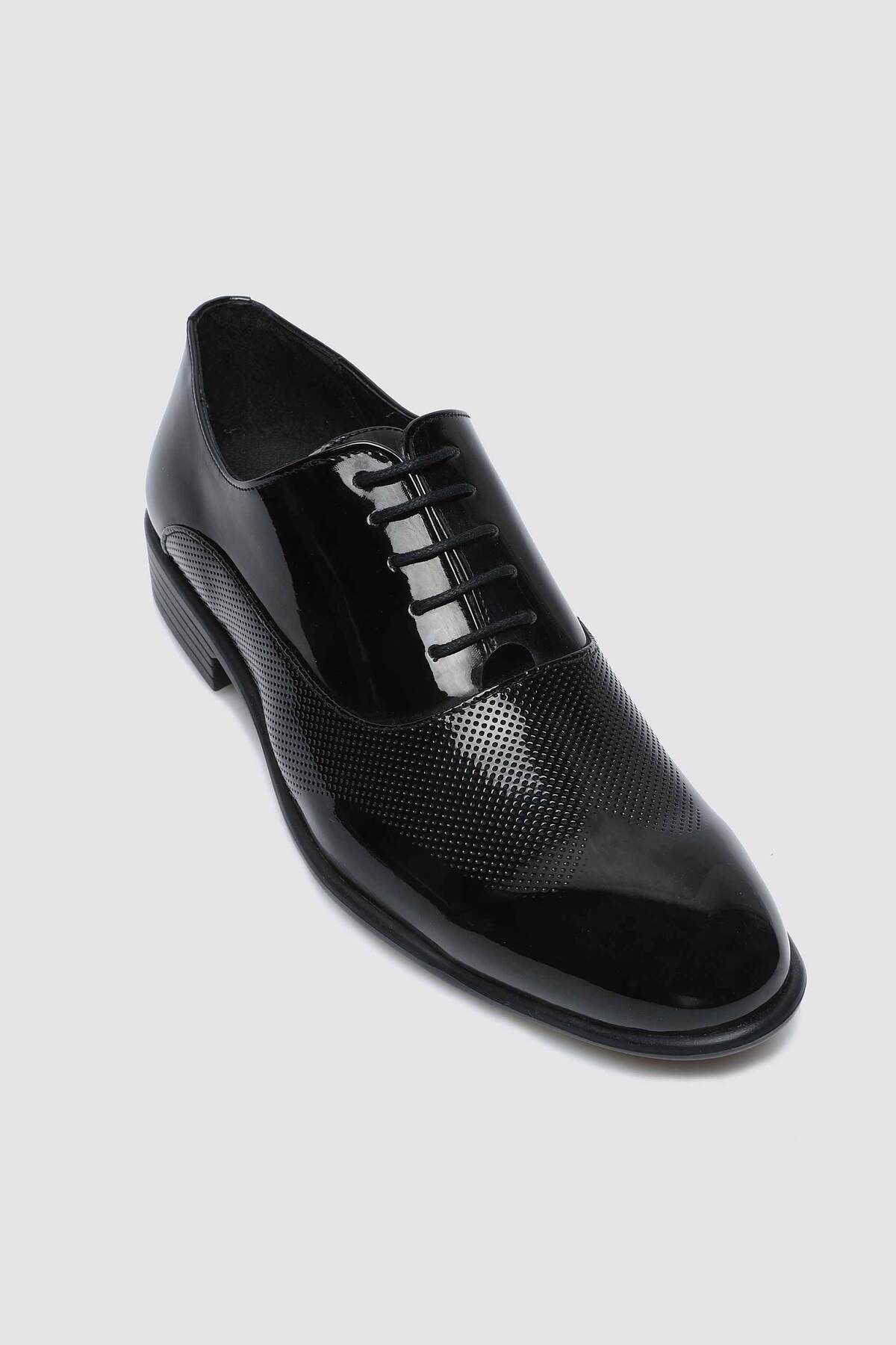 D'S Damat Siyah Klasik Smokin Ayakkabı