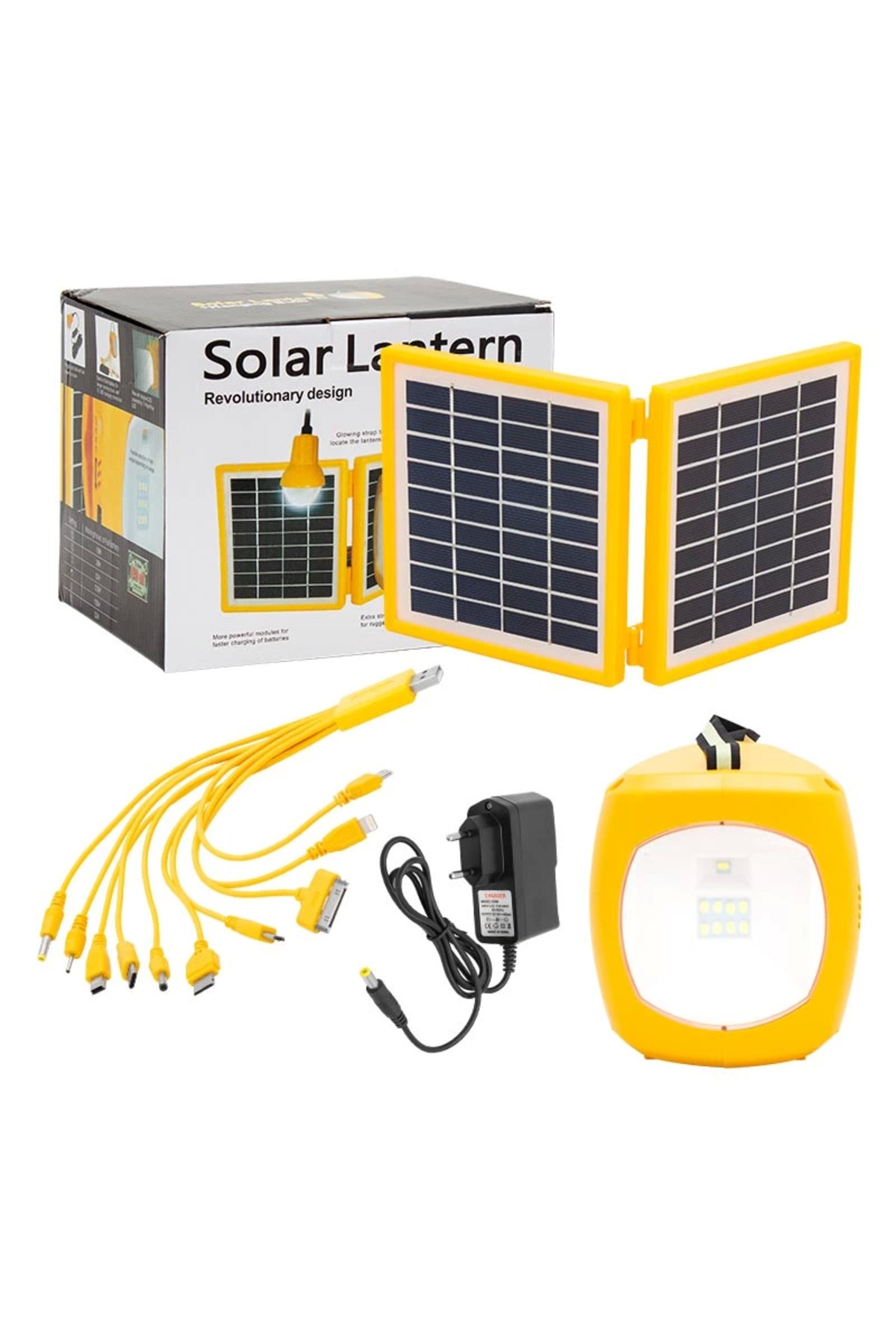 Lucest Lucestkrg Radyolu Solar Çift Panelli Işıldak New