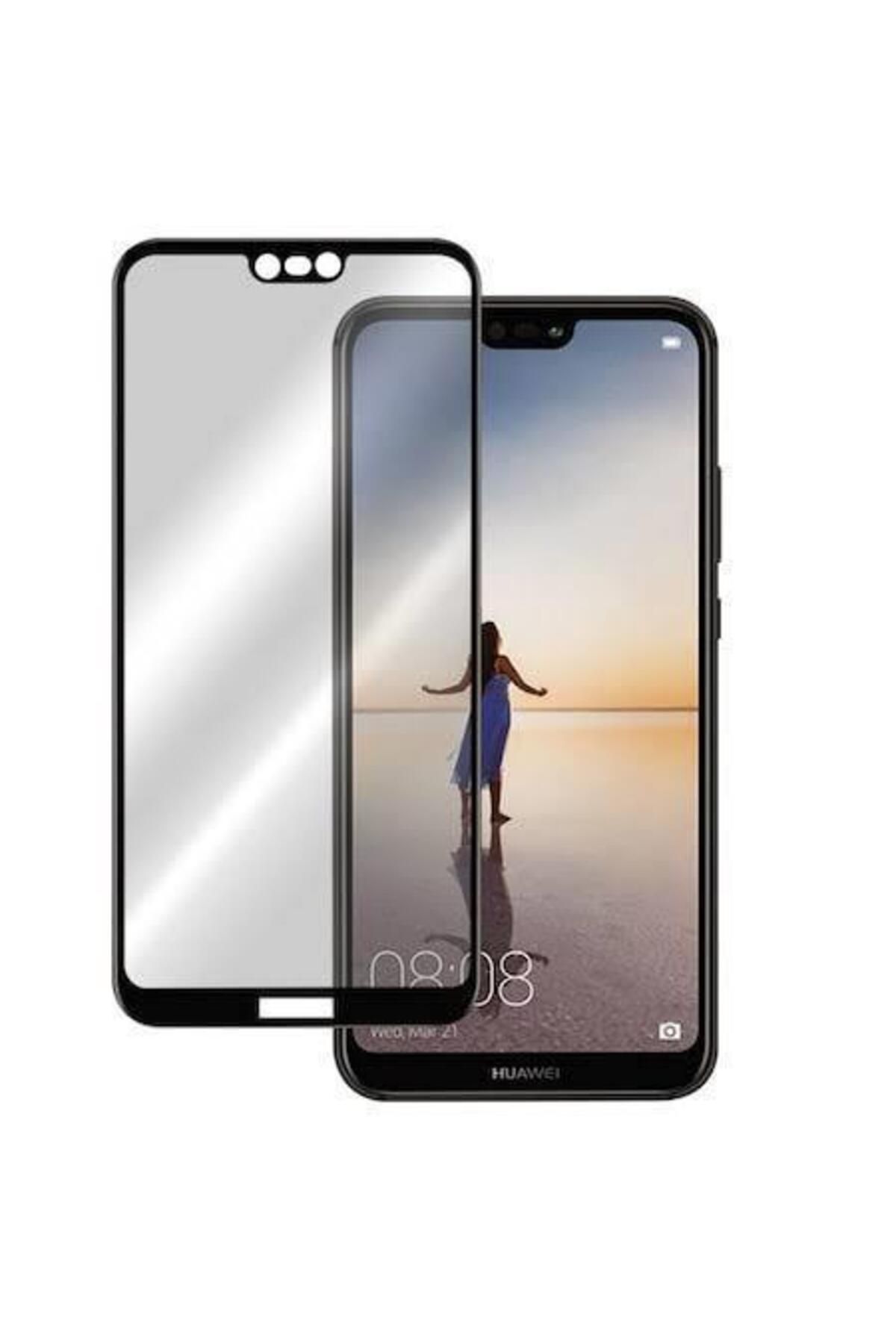 Genel Markalar Nano Teknoloji Cam Huawei Y7 2019 Siyah Kırılmaz Cam Ekran Koruma