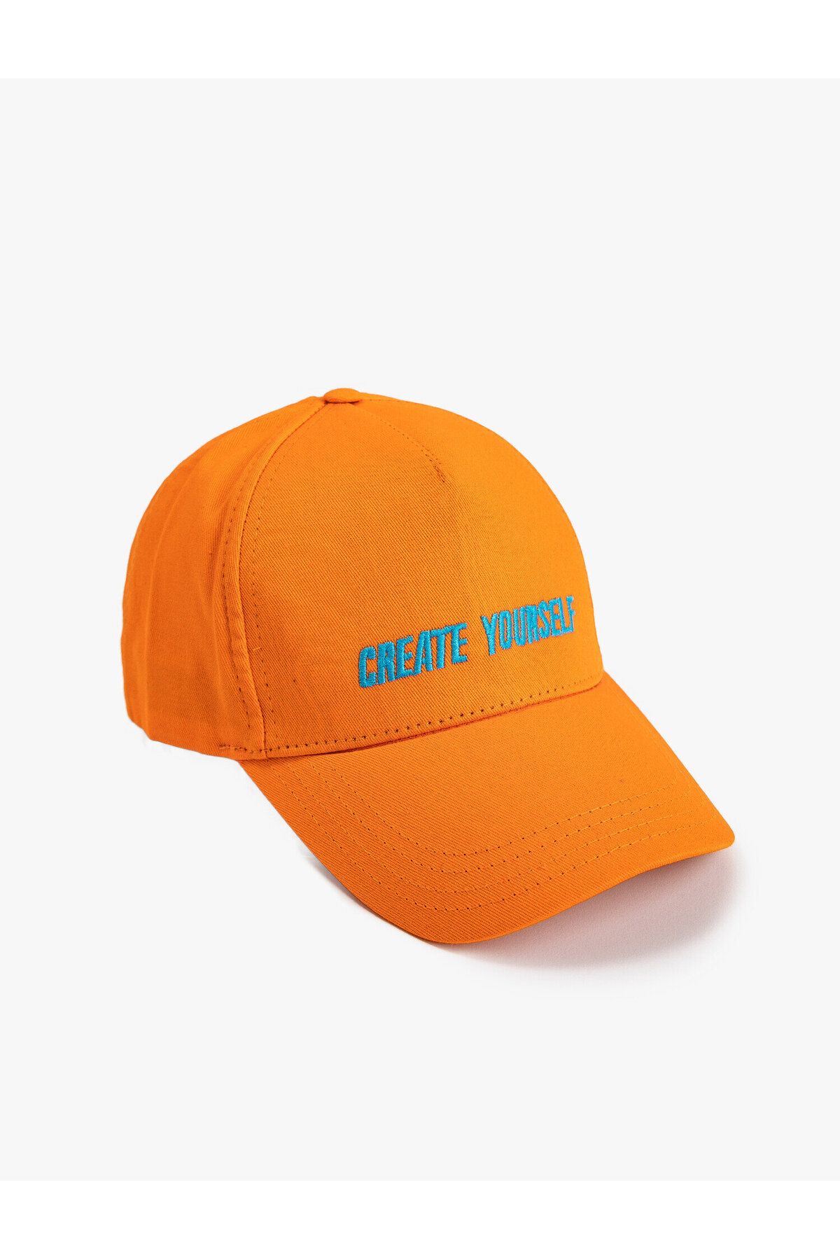 Koton Slogan Işlemeli Kep Şapka