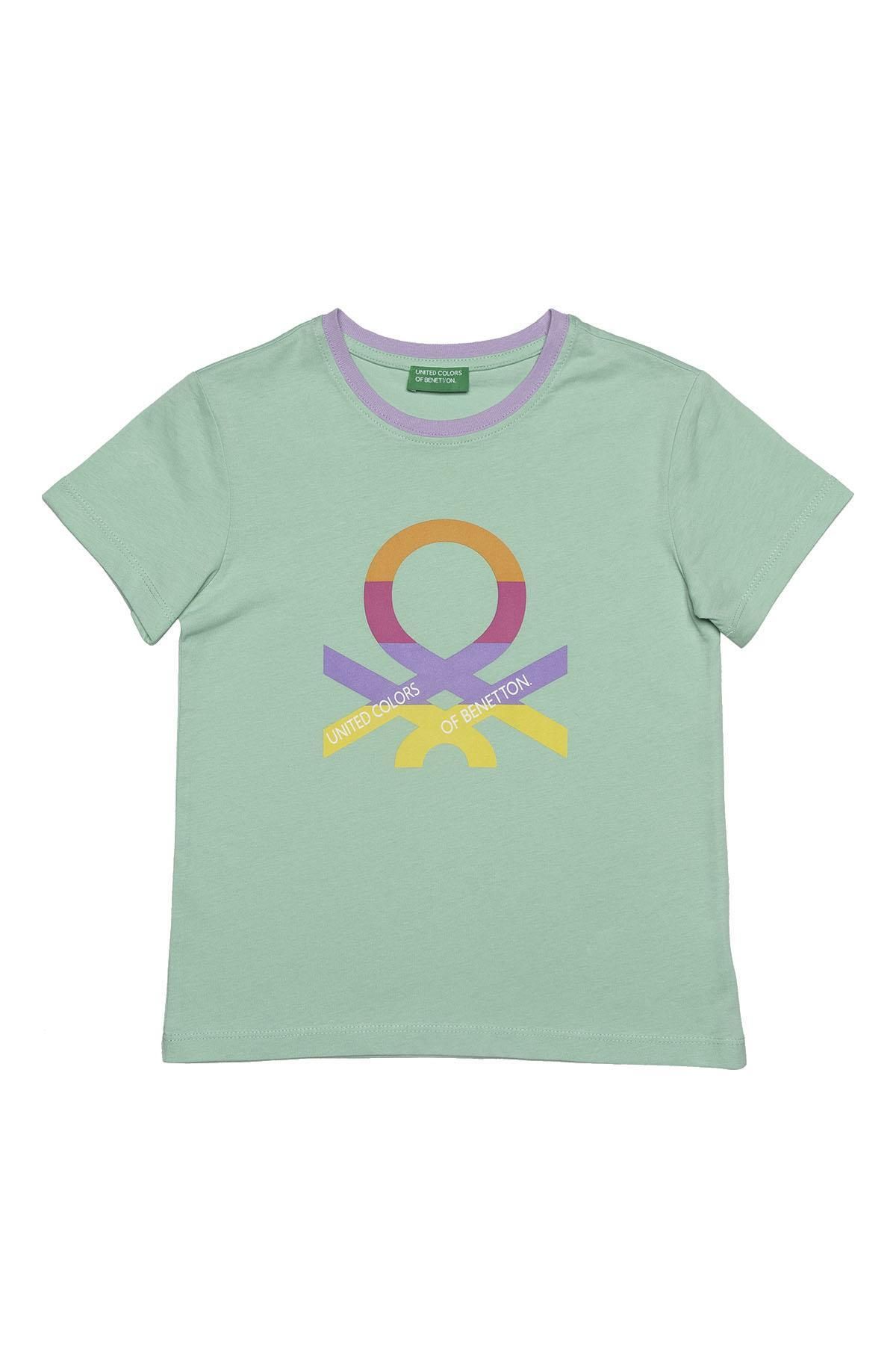 United Colors of Benetton Kız Çocuk T-shirt Bnt-g20495