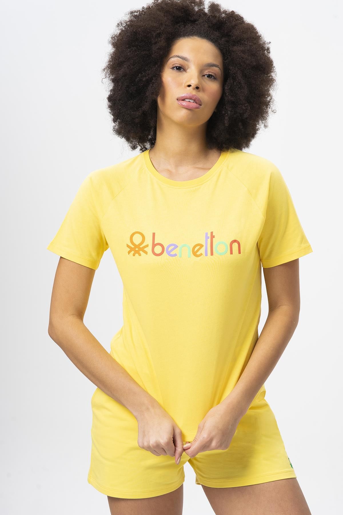 United Colors of Benetton Kadın T-shirt Bnt-w20360