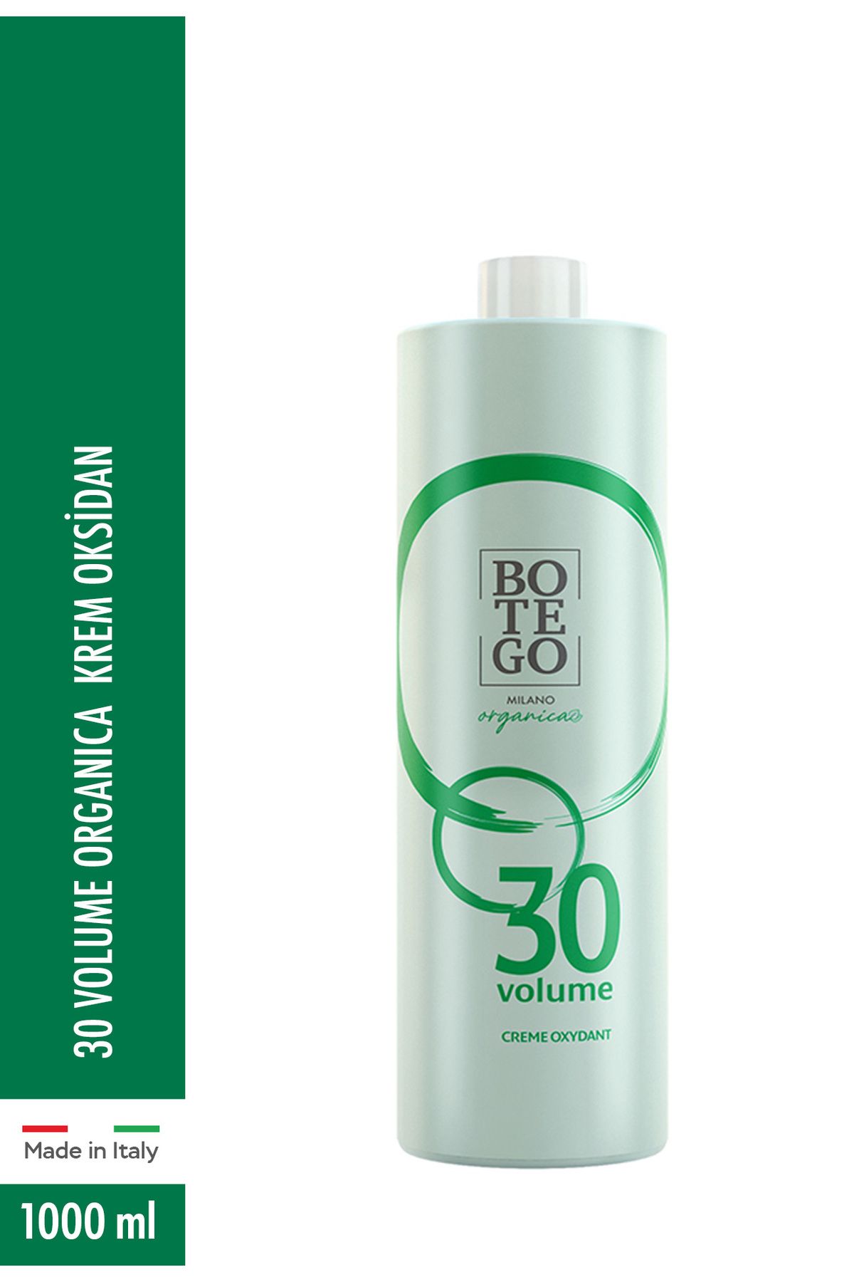 botegohair Botego Milano Organica Krem Oksidan %9 30 Volume 1000 ml
