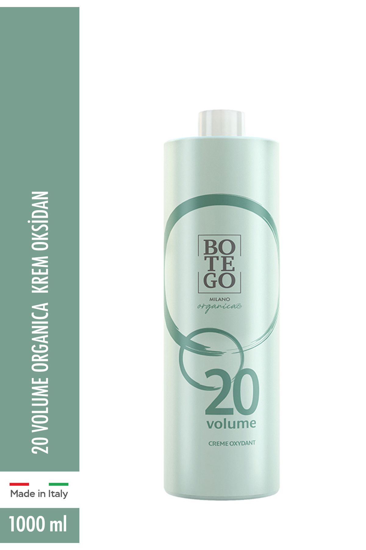 botegohair Botego Milano Organica Krem Oksidan %6c20 Volume 1000 ml