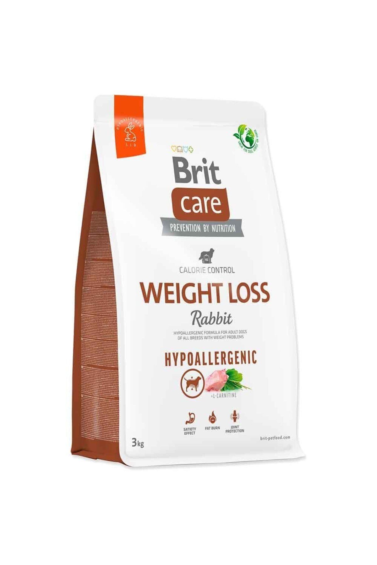 Brit Care Care Tavşanlı Ve Pirinçli Weight Loss Hipoalerjenik Yetişkin Köpek Kuru Maması 3 Kg