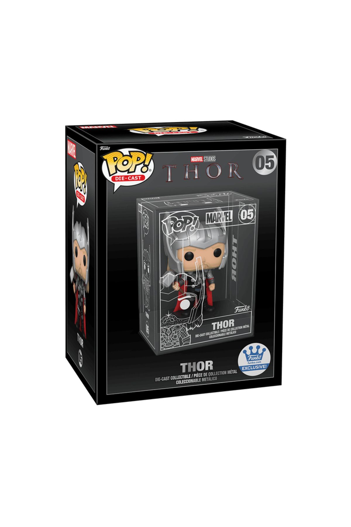 Funko Pop Marvel Thor Diecast  Metal Figür