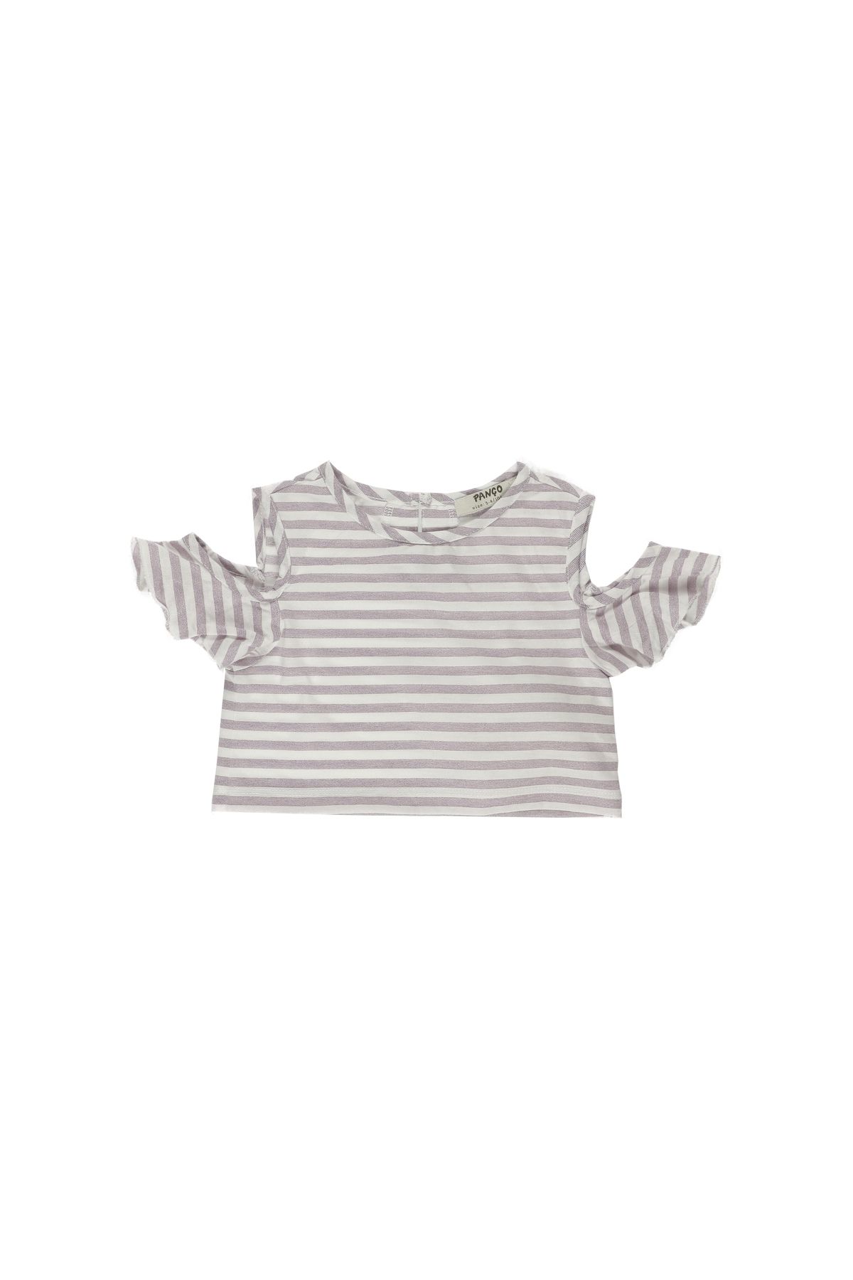 Panço Kız Bebek Baskılı Kısa Kollu Tişört