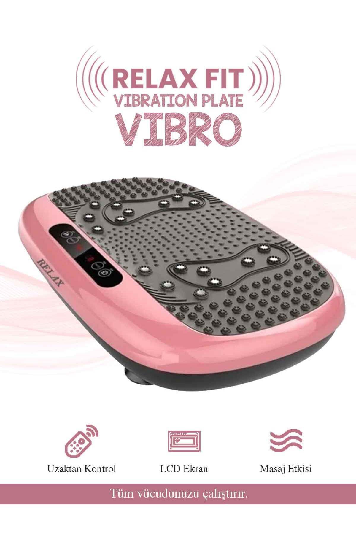 Relax Vibro Vibration Plate Egzersiz Ve Titreşimli Basen Karın Kol Bacak Spor Aleti