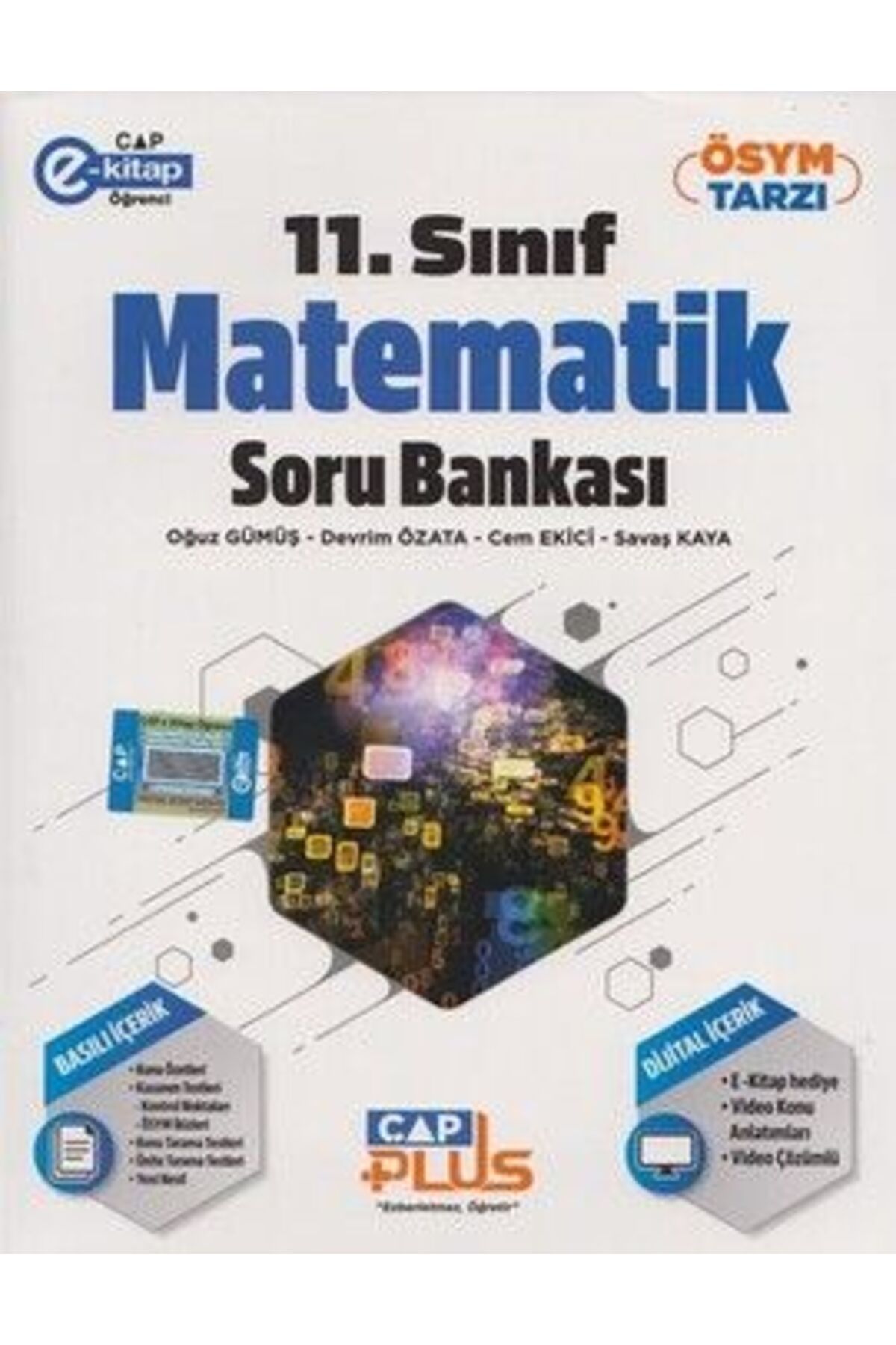 Çap Yayınları Plus 11. Sınıf Matematik Soru Bankası 2023