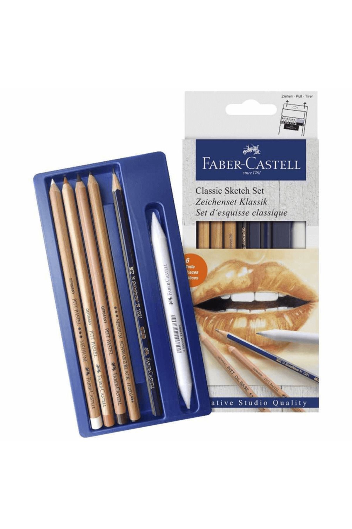 Faber Castell Klasik Sketch Seti / 5110114004