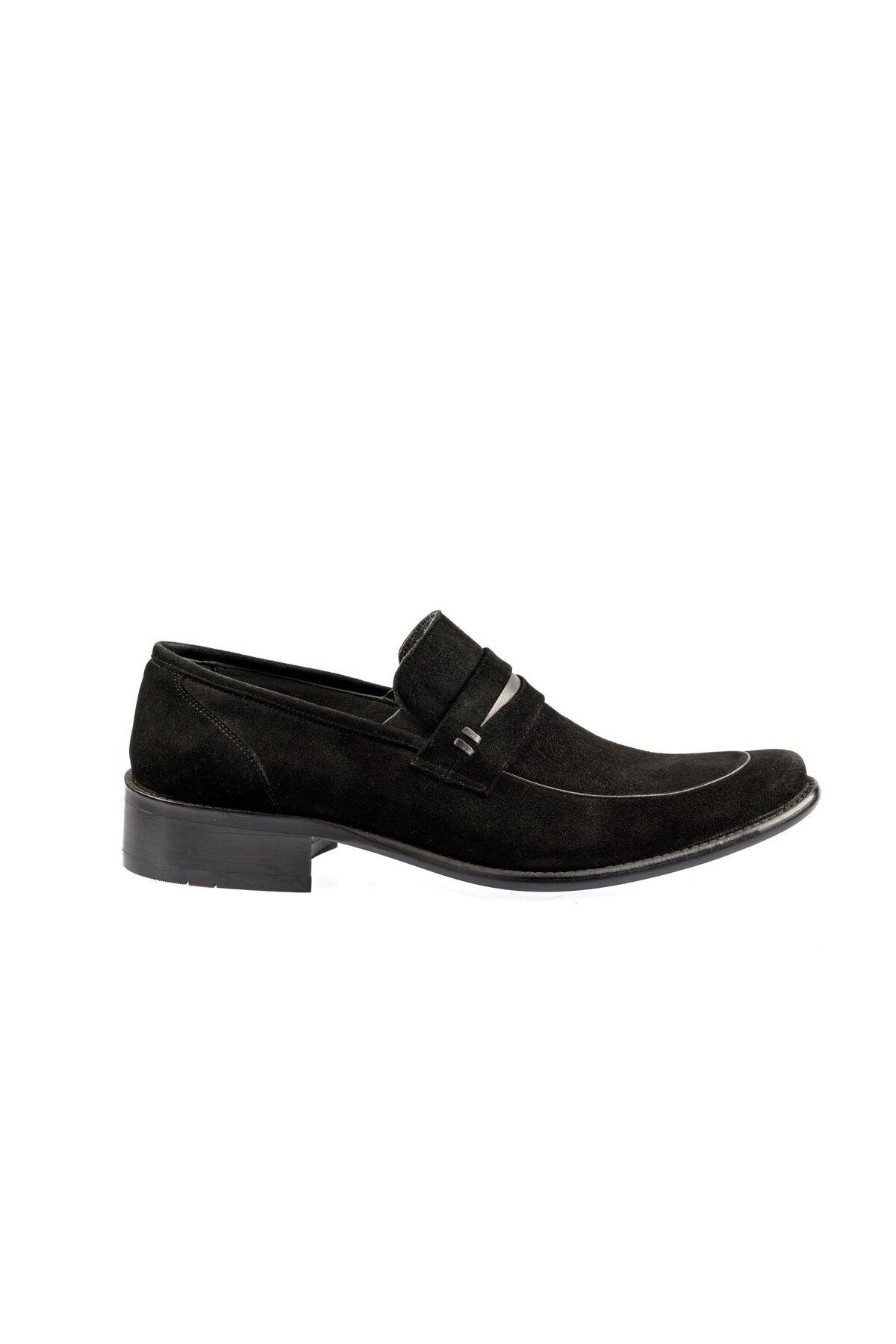 Fosco 1390 Bağcıksız Erkek Klasik Ayakkabı Siyah