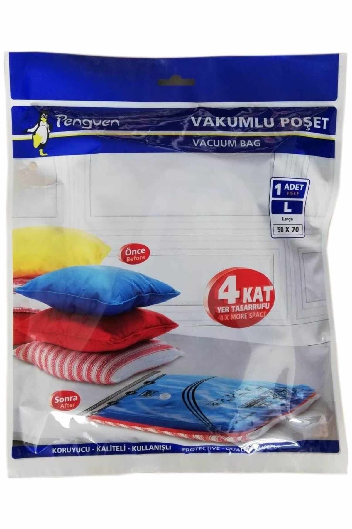 St Morritz Vakumlu Hurç Poşet Saklama Torbası Large 50x70 Vacuum Bag 1 Adet