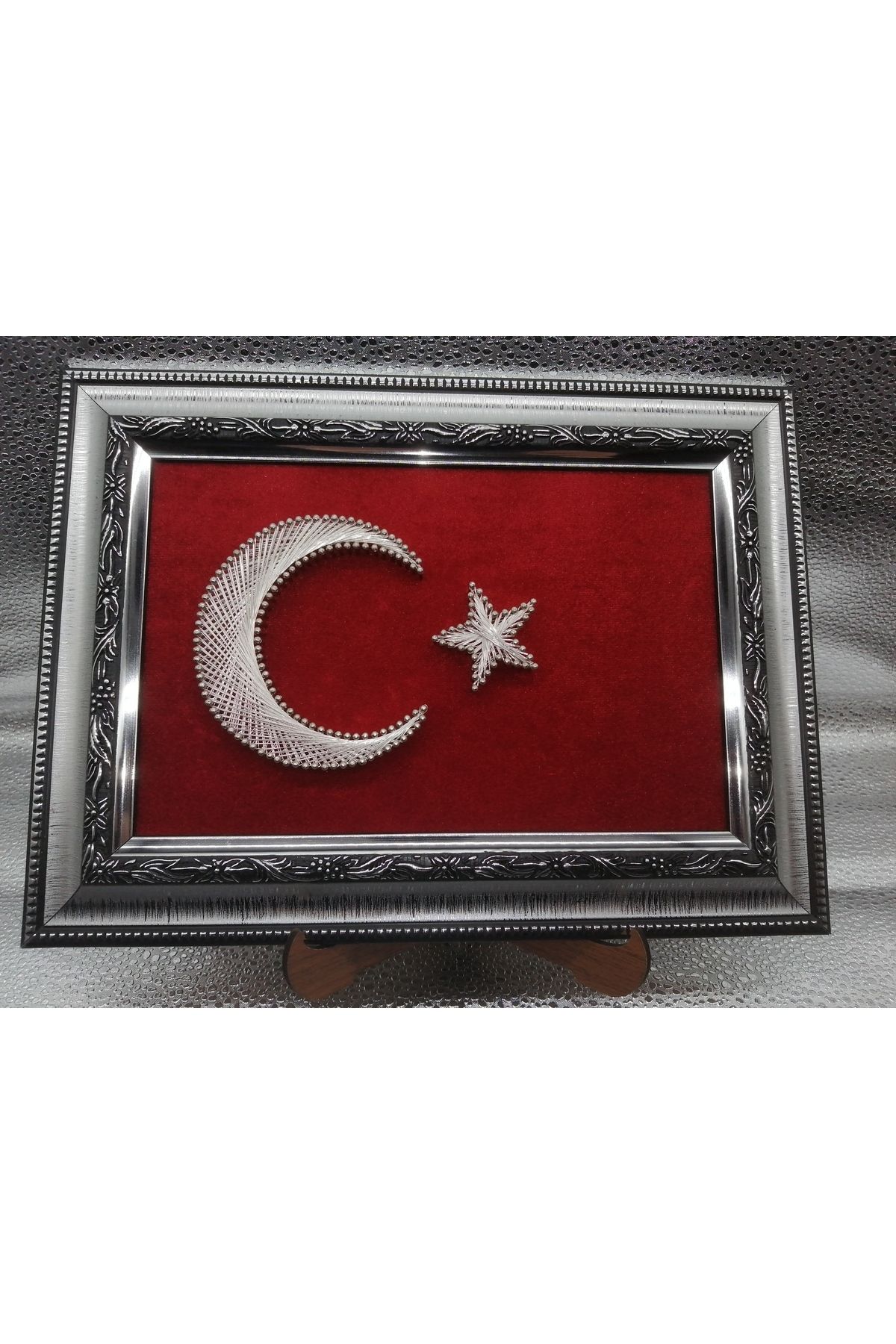 dekorasyonsepetim Filografi Türk Bayrağı