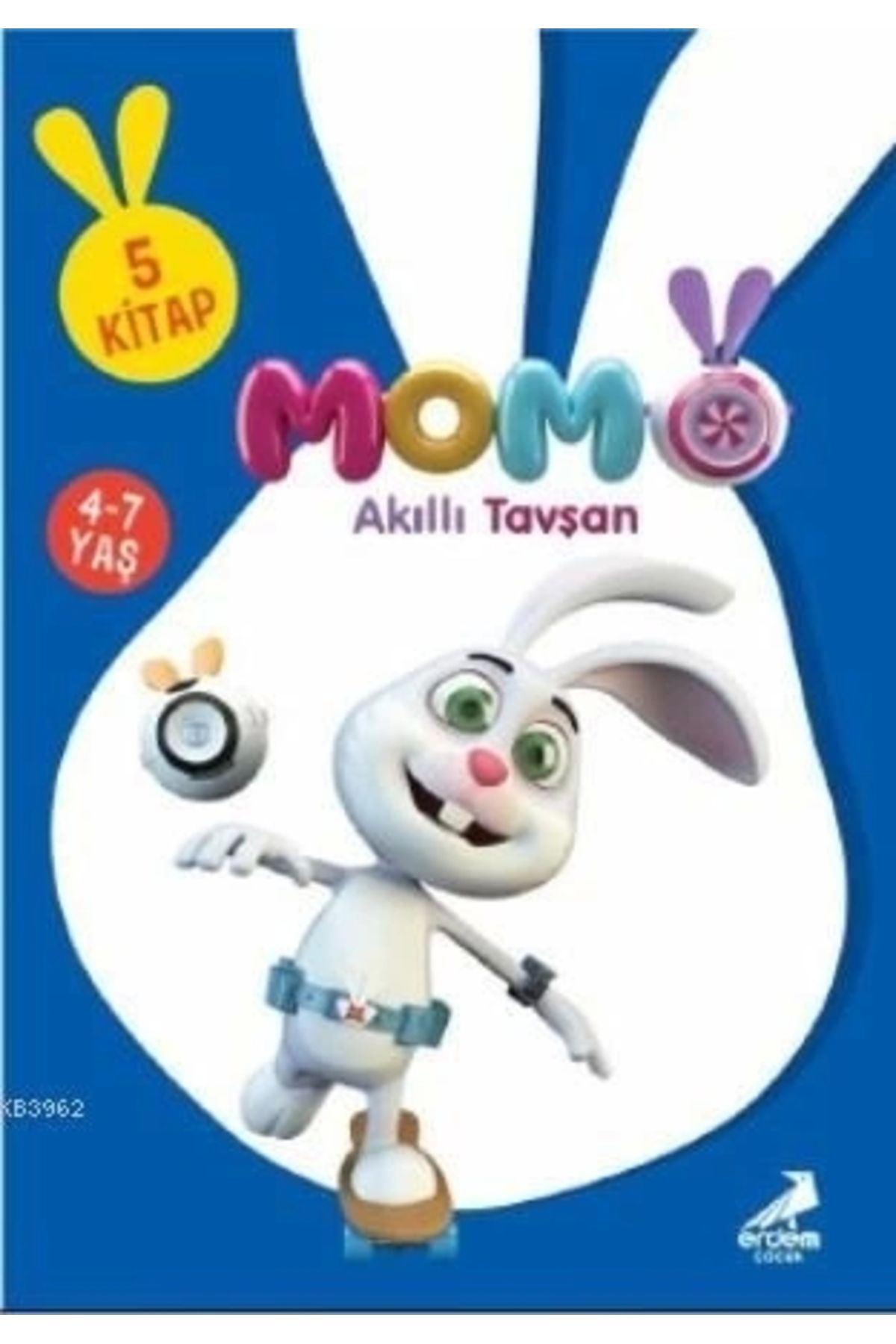 Erdem Yayınları Akıllı Tavşan Momo (5 Kitap Takım)