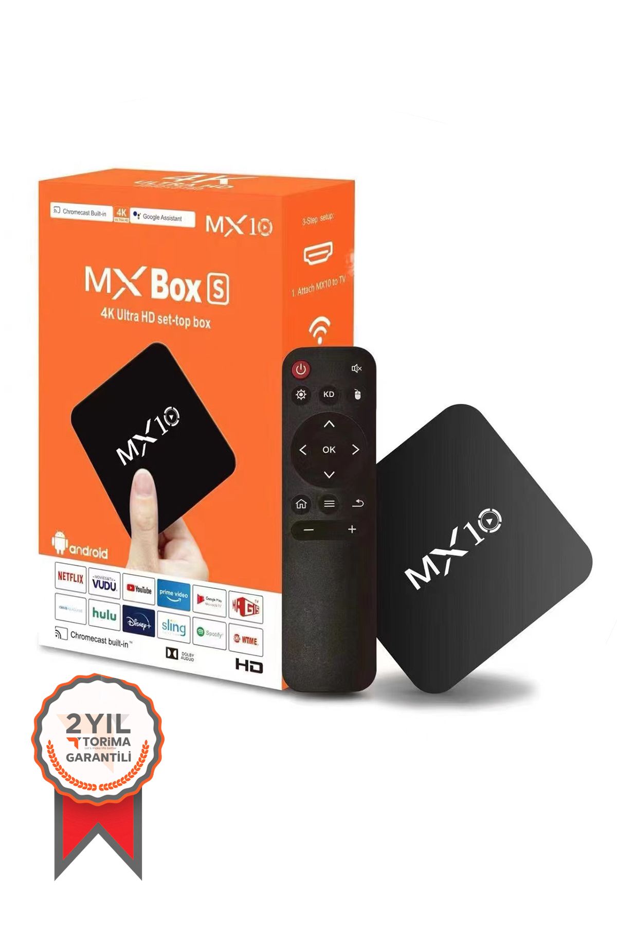 Torima TORİMA MX10 4K Android TV Box Medya Oynatıcı Android 7.1 Tv Box Tv Stick Medya Oynatıcı Smart Tv Wif
