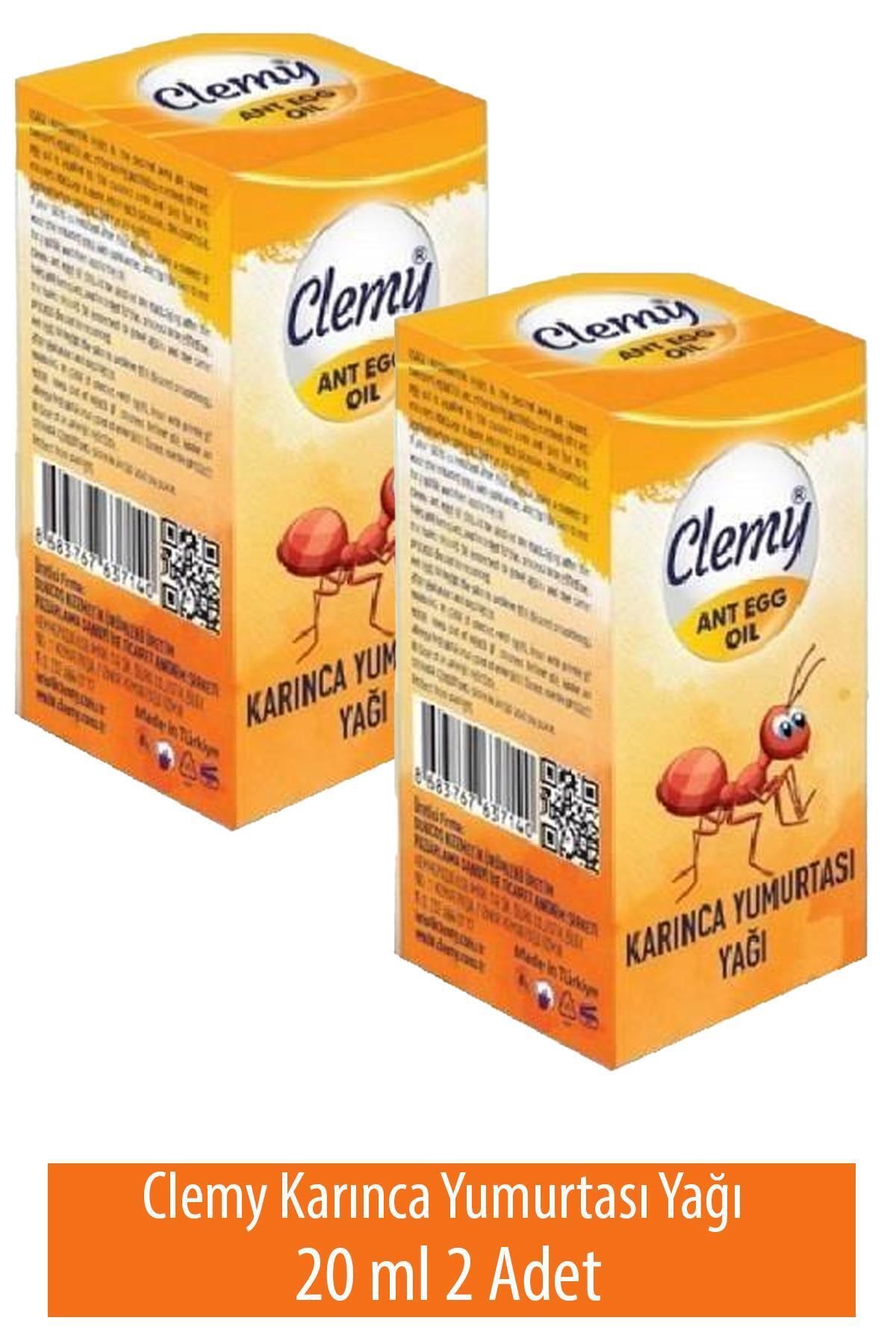 Clemly Clemy Karınca Yumurtası Yağı 20 ml 2 Adet