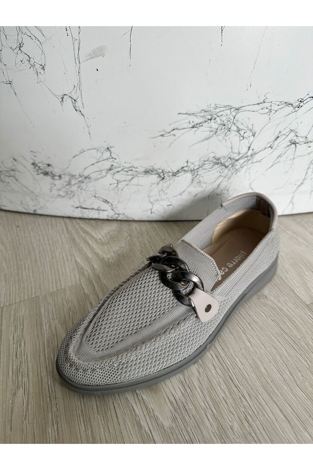 Pierre Cardin Pc-51901 Bej Günlük Rahat Kumaş Babet Ayakkabı