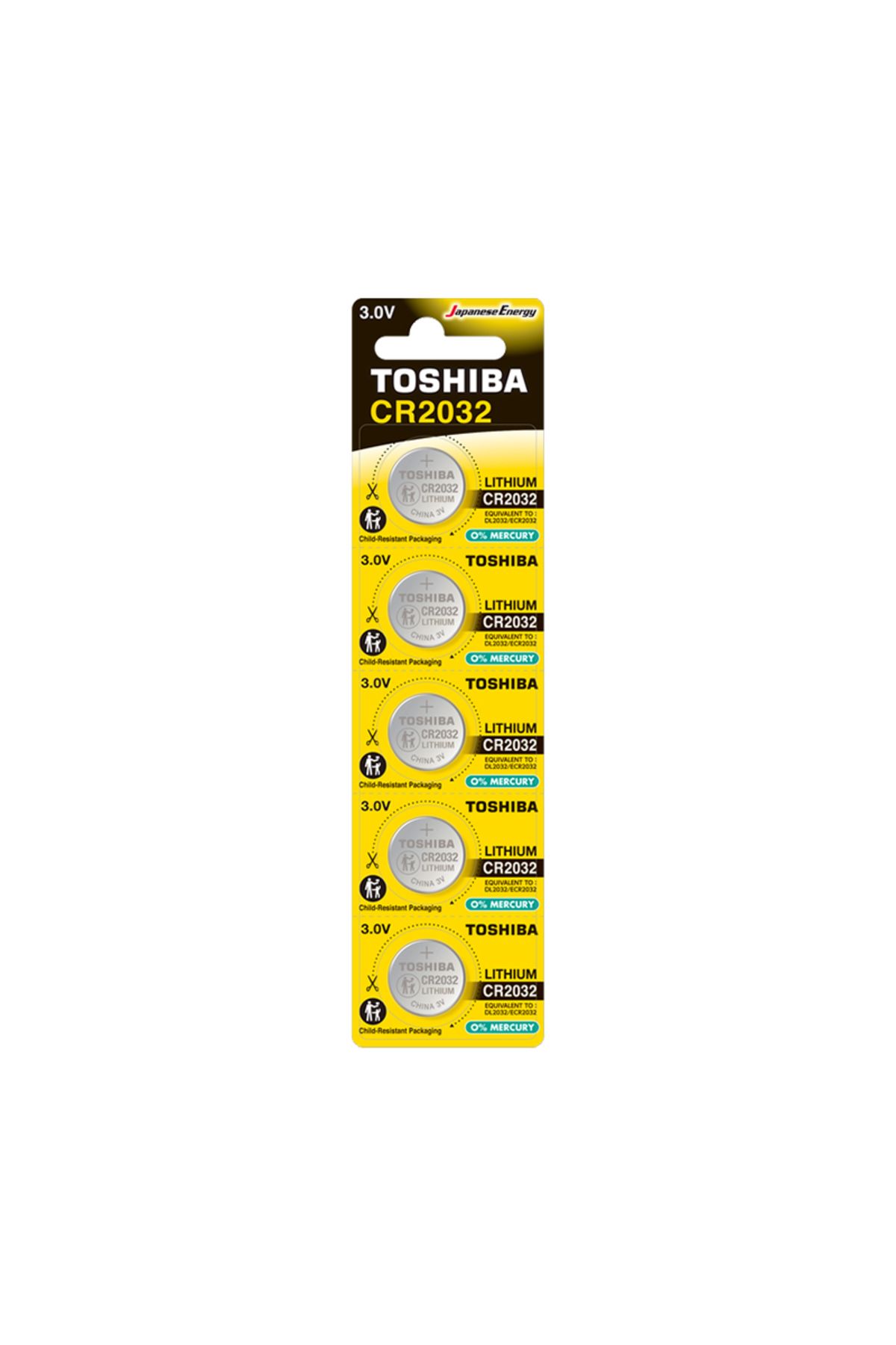 Toshiba Cr 2032 Lıthıum 5 Li Pil