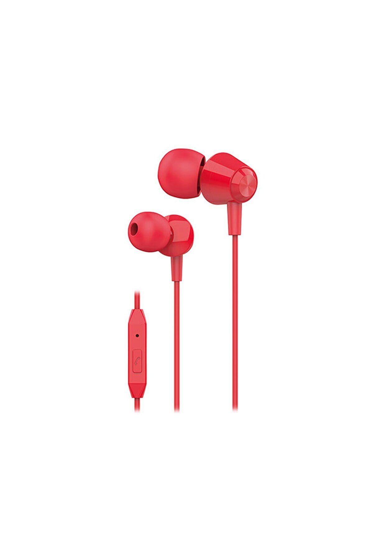 S-Link Sl-ku160 Mobil Telefon Uyumlu Kırmızı Kulaklık Içi Mikrofonlu Kulaklık