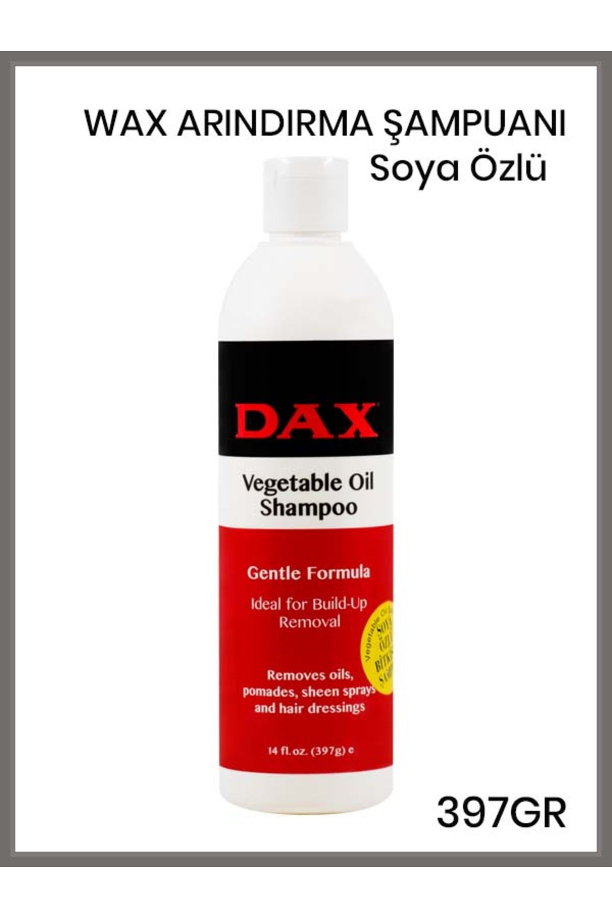 Dax Wax Arındırma Şampuanı 397gr- Soya Özlü