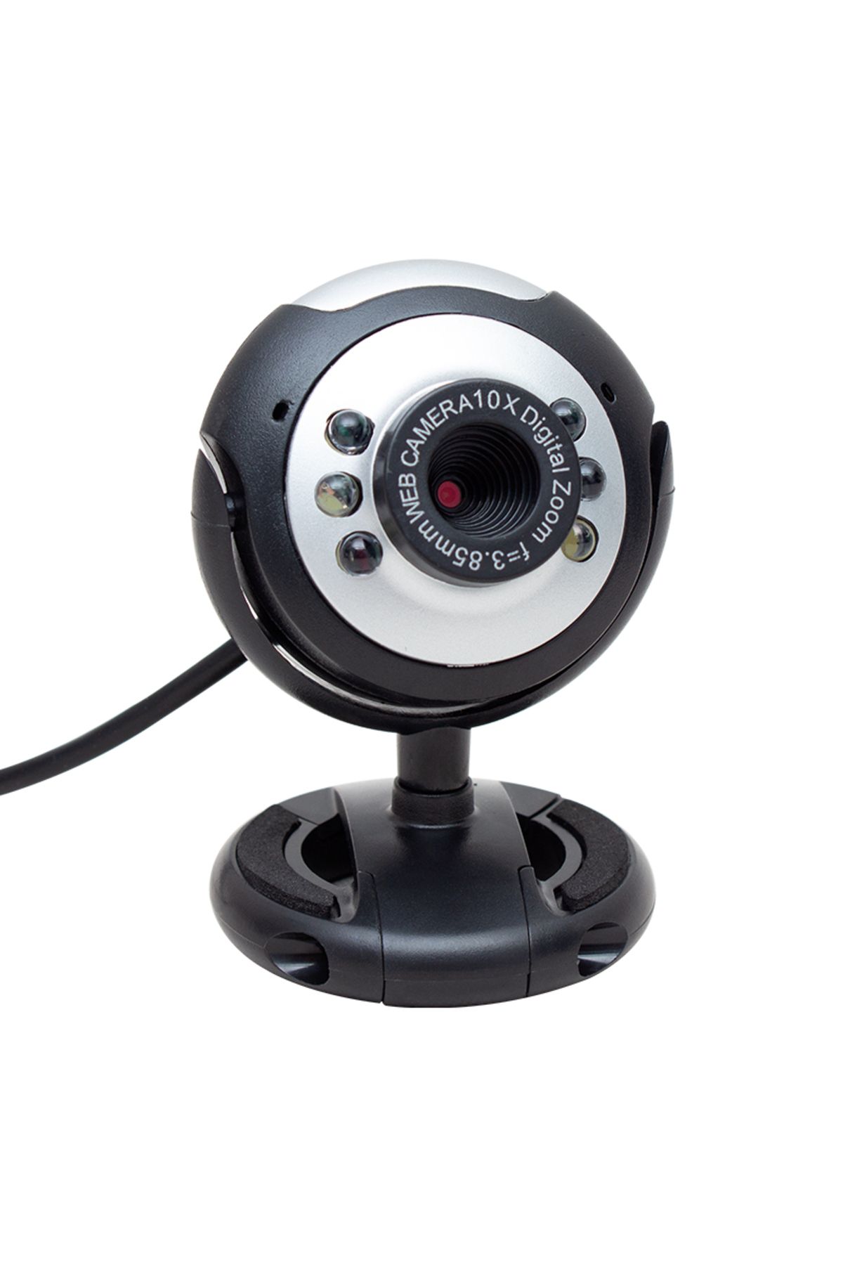 SKY TOPTAN Shopzum Pm-3962 1.3 Mp 10x Zoom 6 Ledli Mikrofonlu Usb Webcam