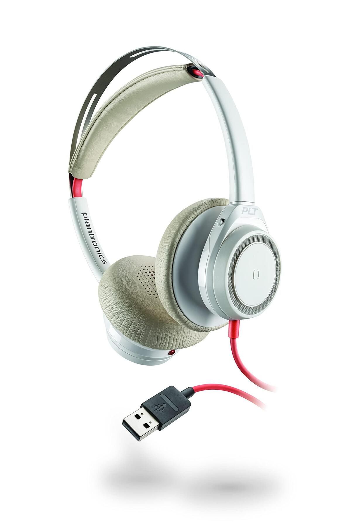Plantronics Blacwire 7225 Beyaz Stereo Usb-a Aktif Gürültü Engelleyici Kablolu Kulaklık