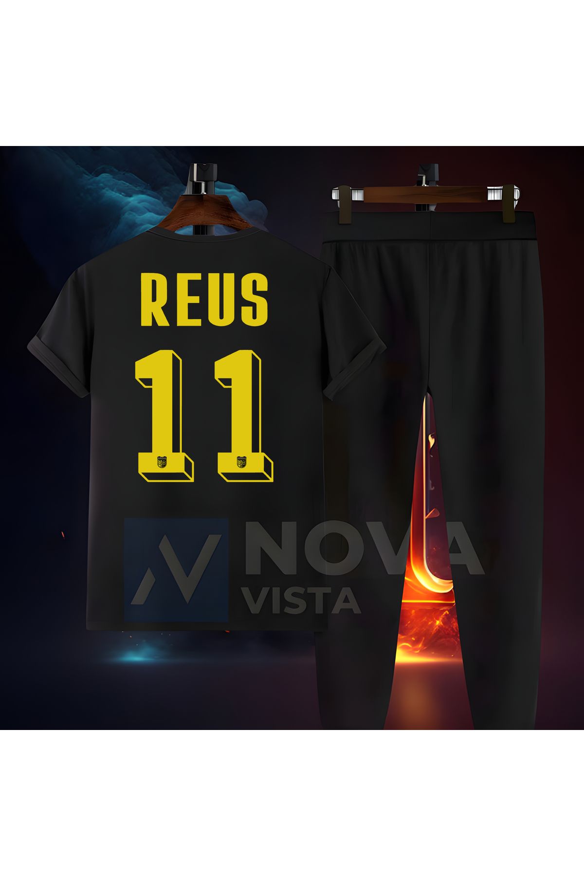 Biy Store Marco Reus 11 numara dortmund efsanesi forma baskılı unisex tişört regular t-shirt eşofman takımı