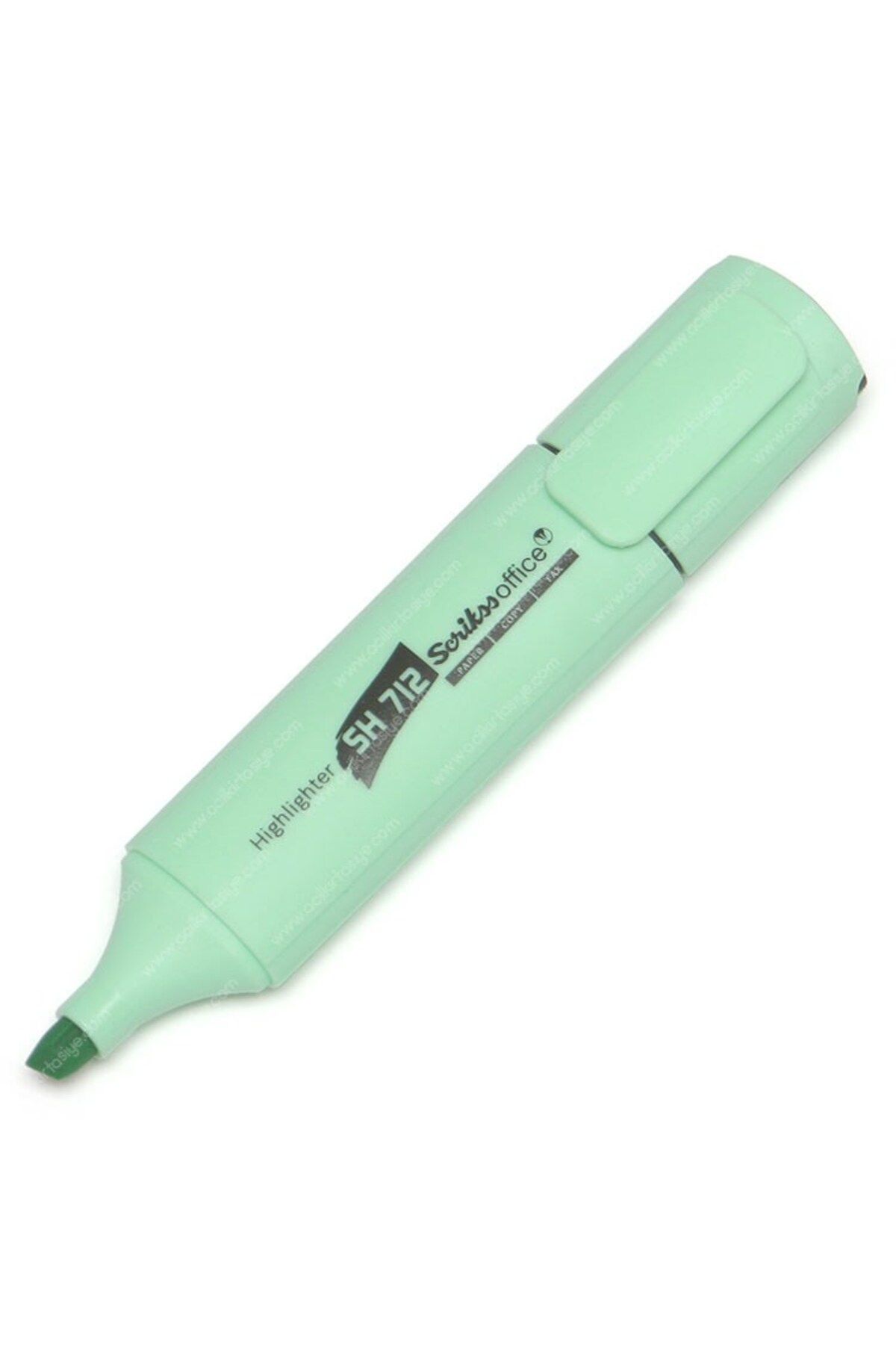 Scrikss Sh-712 Fosforlu Kalem Tüm Renkler Pastel Yeşil