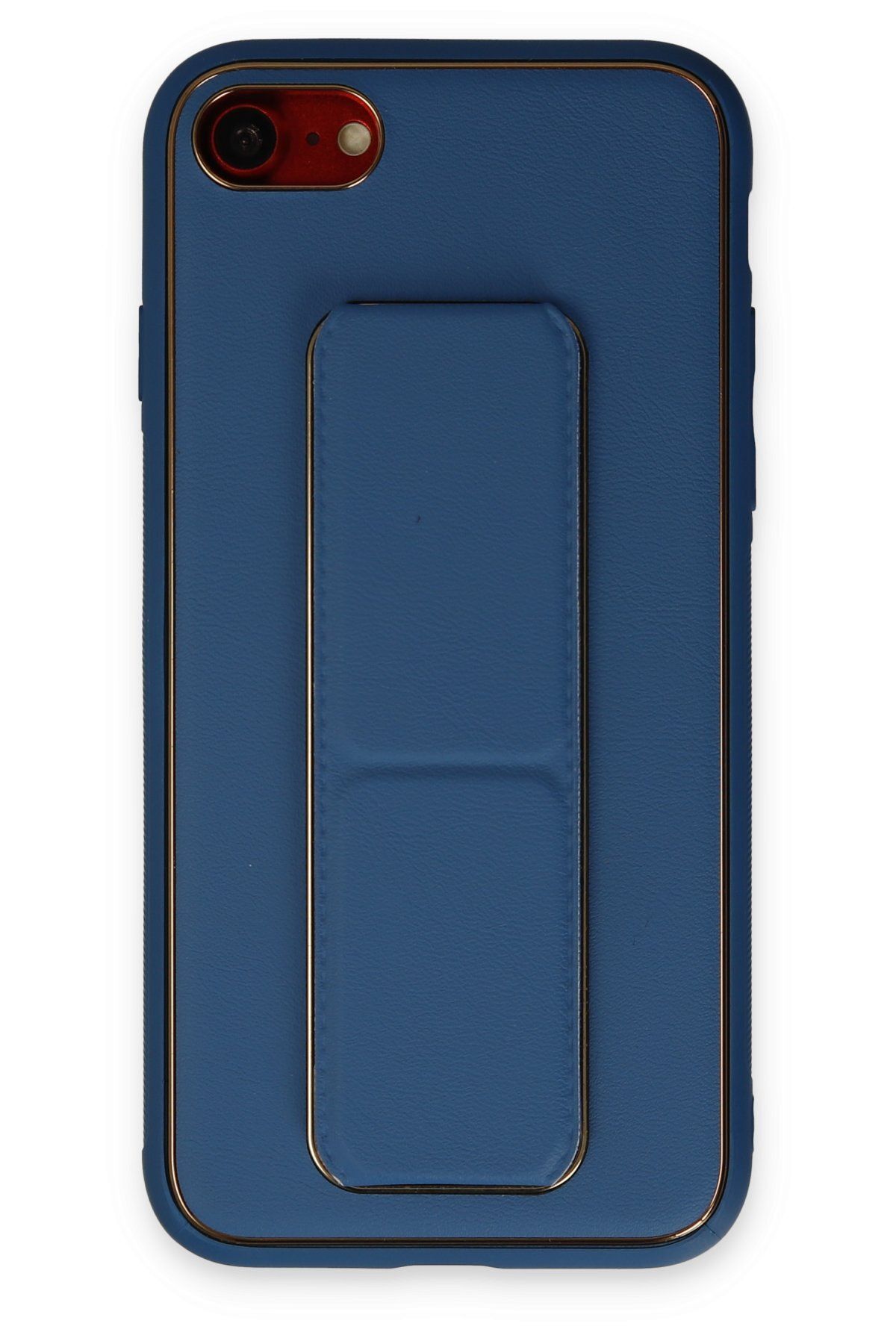 NewFace iPhone 7 Kılıf Coco Deri Standlı Kapak - Açık Mavi 374113