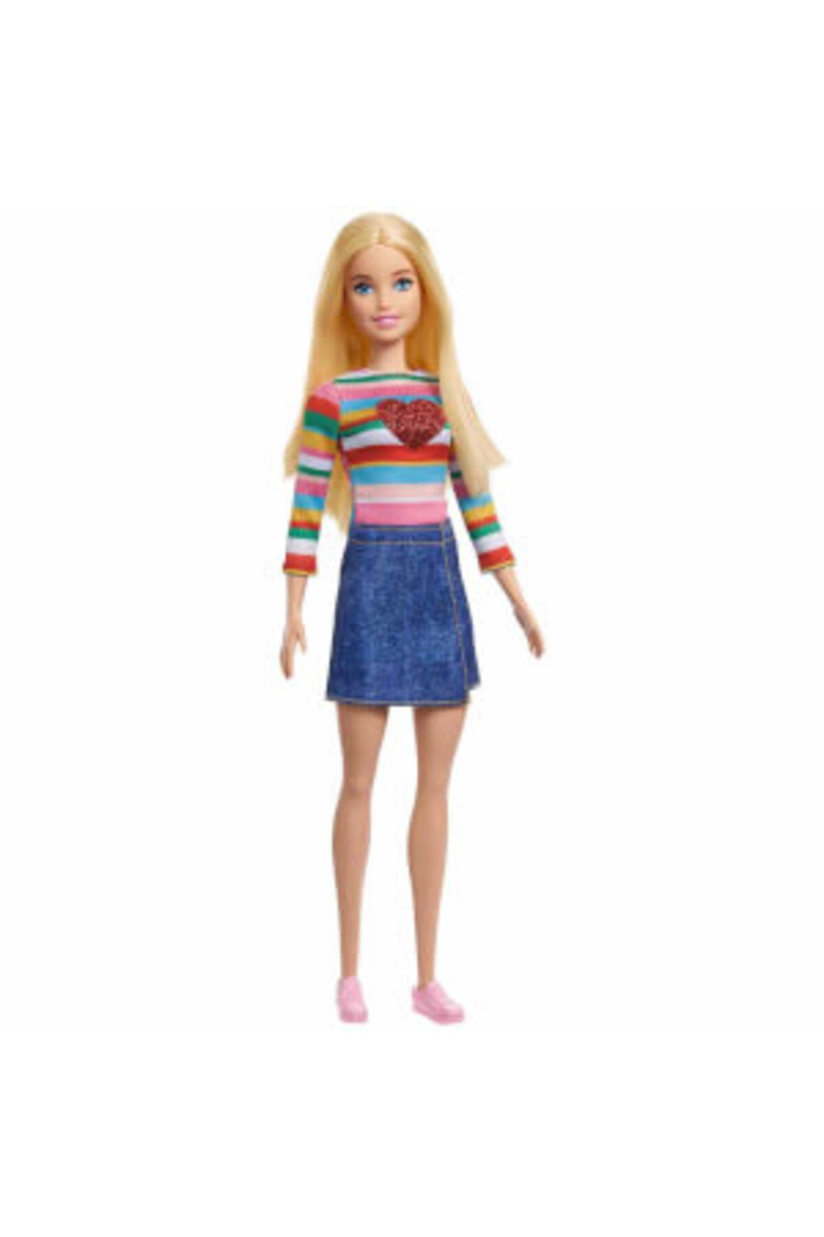 Barbie ( OYUNCAK ) Barbie Malibu Bebek HGT13  (  1  ADET  )