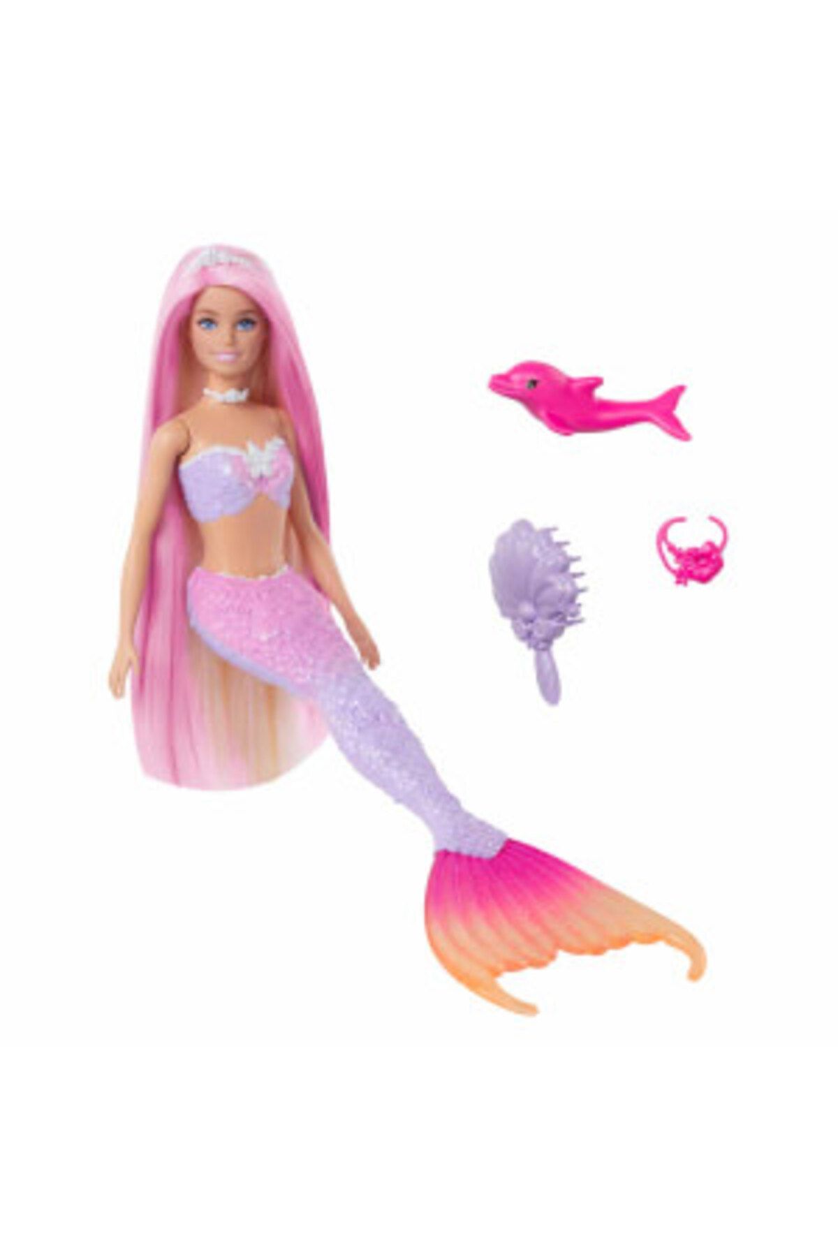 Barbie ( OYUNCAK ) Barbie Renk Değiştiren Deniz Kızı Bebeği HRP97  (  1  ADET  )