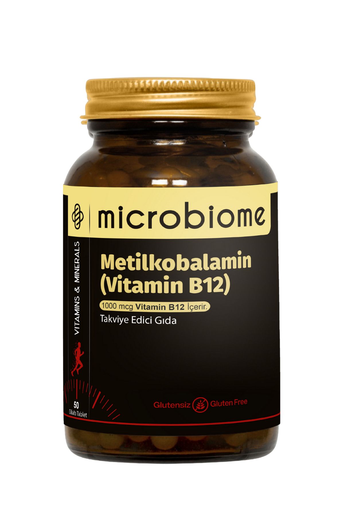 Microbiome Vitamin B12(metilkobalamin) 1000 Mcg 50 Dilaltı Tablet