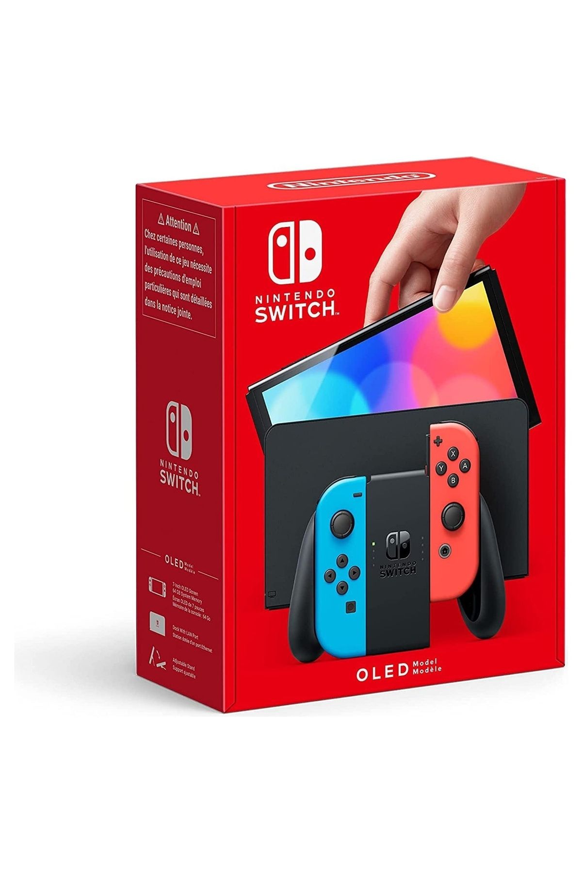 Nintendo Switch 64 Gb Konsol Oled Model - Kırmızı/mavi